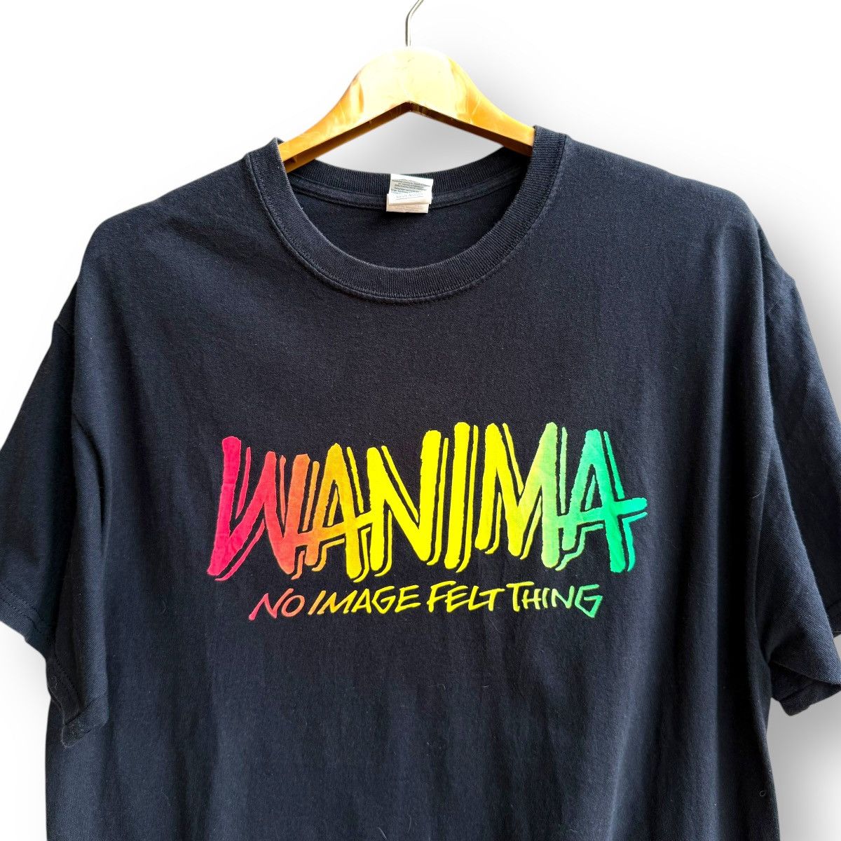 Gildan WANIMA No Image Felt Thing Japanese Punk Rock Band Tee Size US L / EU 52-54 / 3 - 4 Thumbnail