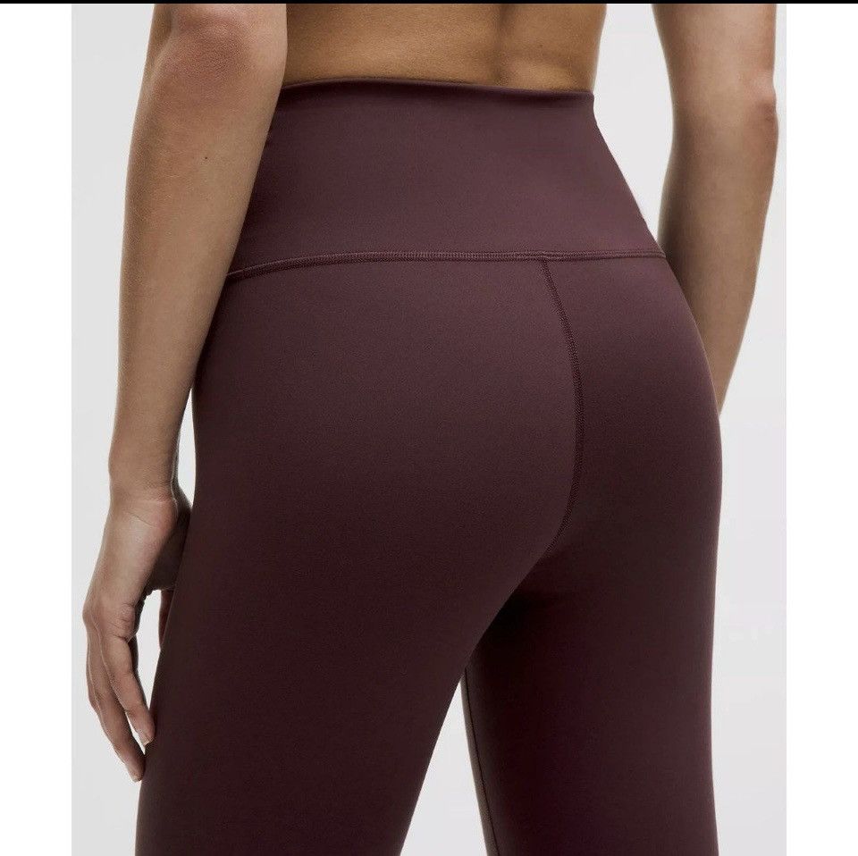 Lululemon Lululemon Wunder Train High-Rise Tight 25" Goodnight Plum 8 Size 30" / US 8 / IT 44 - 2 Thumbnail