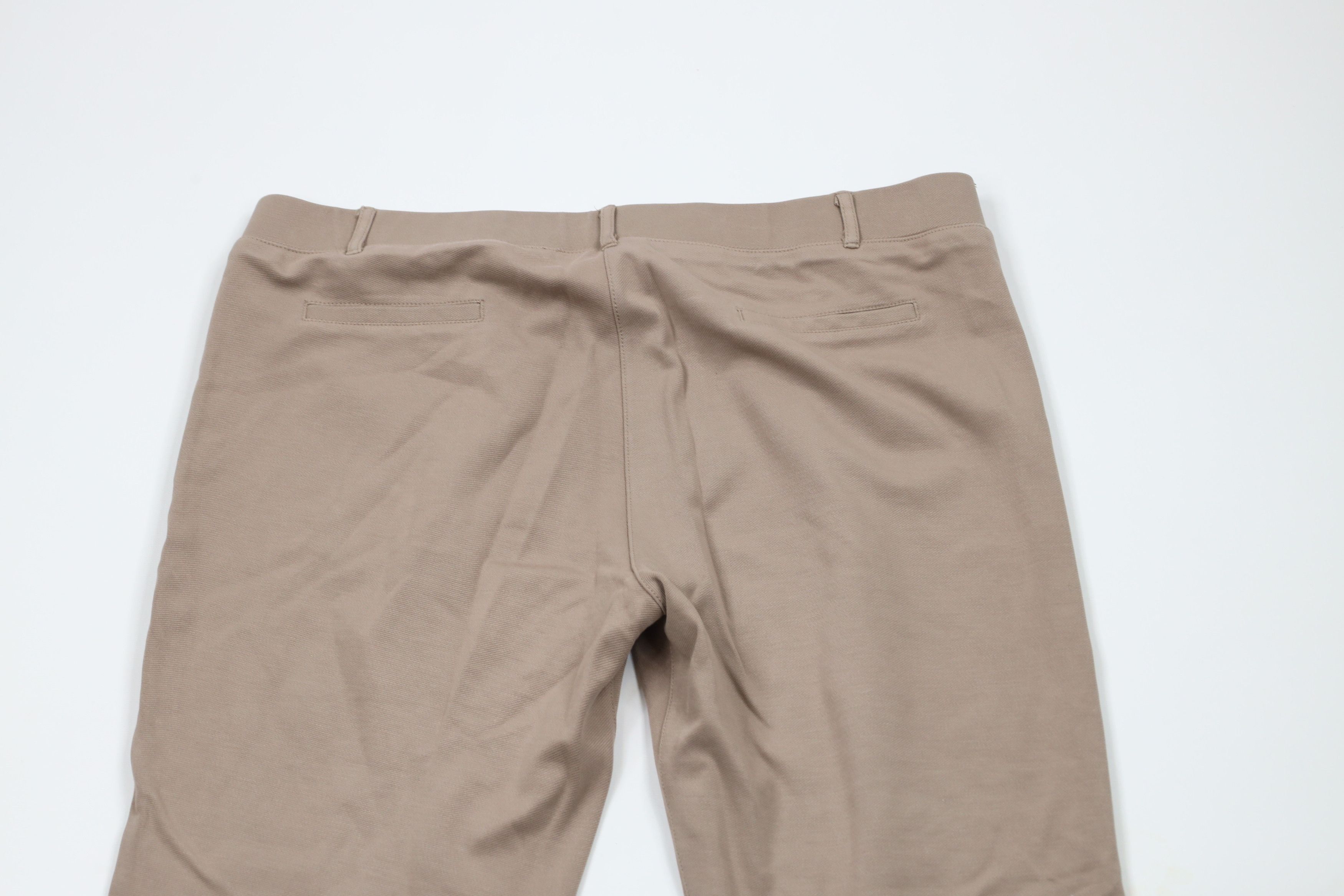 Betabrand × Vintage Betabrand Fit Straight Leg Stretch Yoga Pants Beige Tan Size 36" / US 14 / IT 50 - 8 Thumbnail