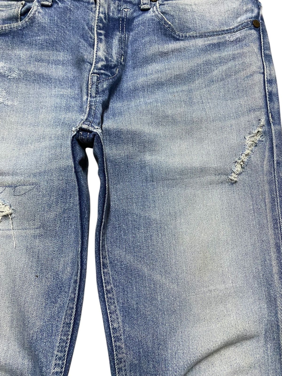 Japanese Brand Japanese Brand Rippo Trenta Anni Distressed Slim Jeans Size US 30 / EU 46 - 8 Thumbnail