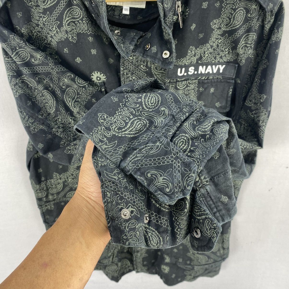 Codes Combine Codes Combine Basic Fullprint Paisley M65 Field Jacket Size US M / EU 48-50 / 2 - 9 Thumbnail