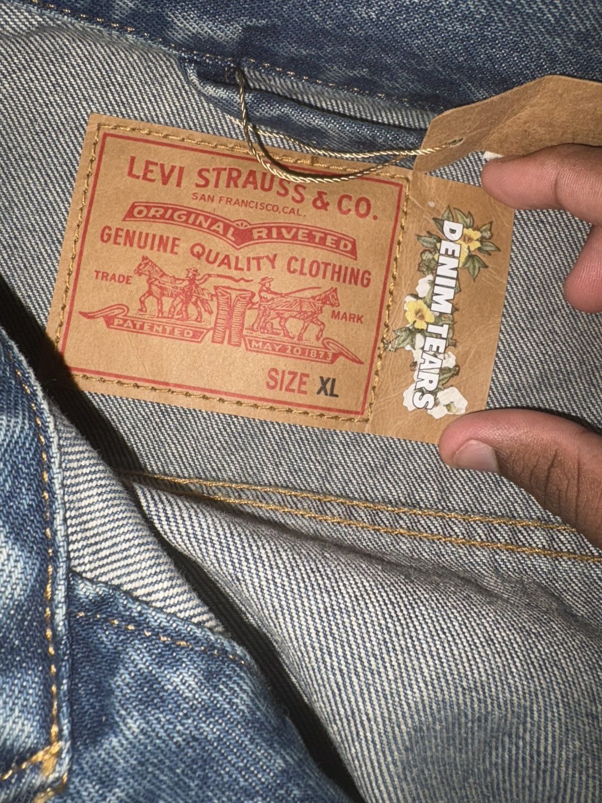 DENIM TEARS Denim tears Size US XL / EU 56 / 4 - 2 Thumbnail