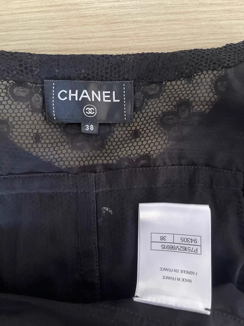 Chanel Chanel 23a black lace coat Size XS / US 0-2 / IT 36-38 - 3 Thumbnail