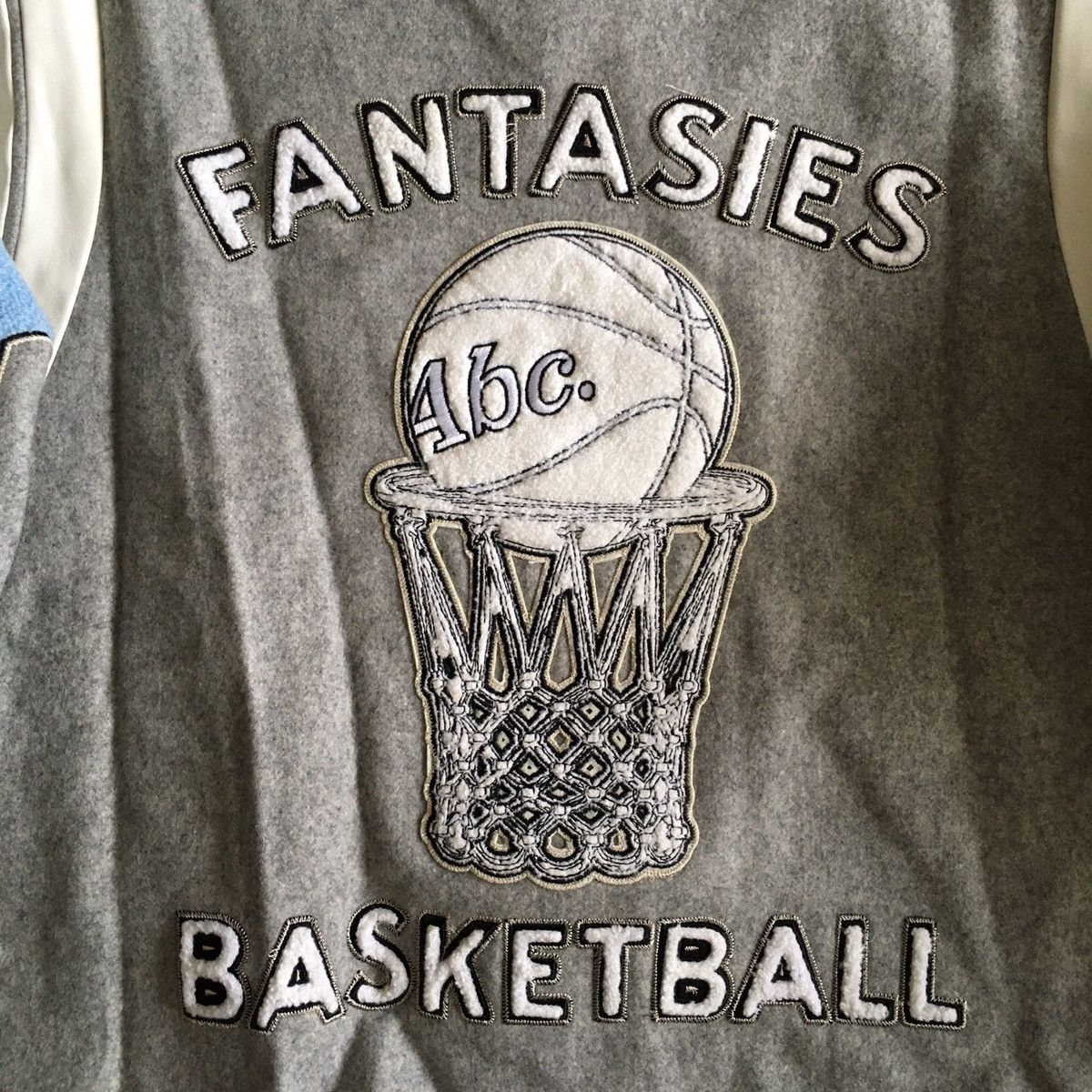 Abc. NBA Team Varsity Jacket (Grey)