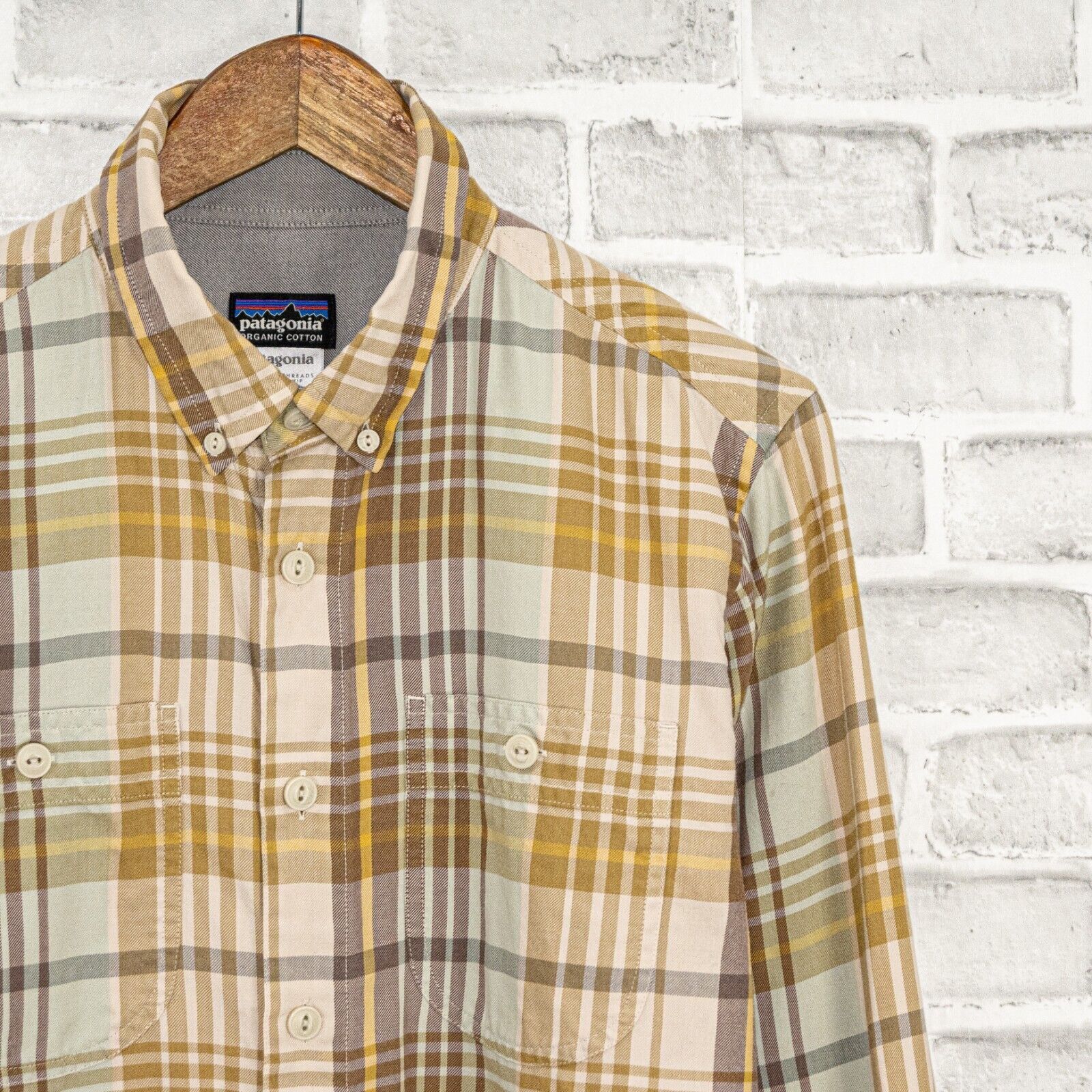 Patagonia Patagonia Button up Birdshot Shirt Bleached Stone Size US M / EU 48-50 / 2 - 5 Thumbnail