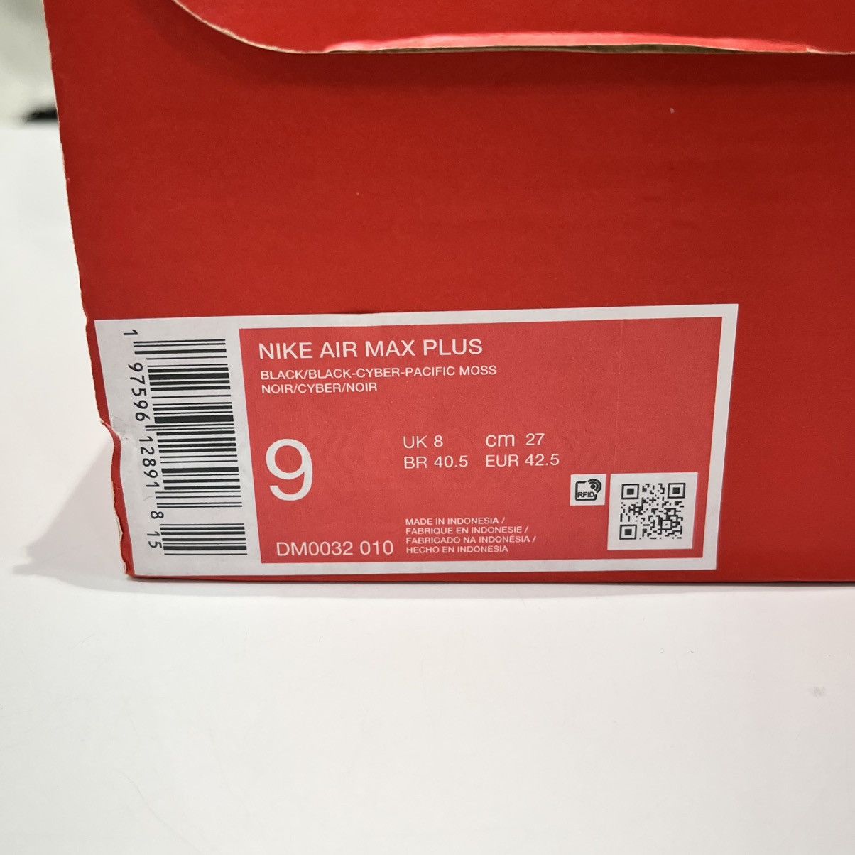 Nike Nike Air Max Plus Pacific Moss Size US 9 / EU 42 - 13 Thumbnail