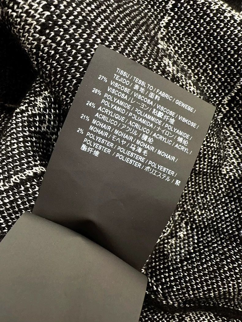 Yves Saint Laurent Saint Laurent Black Music Note Cardigan- Size US XS / EU 42 / 0 - 5 Thumbnail