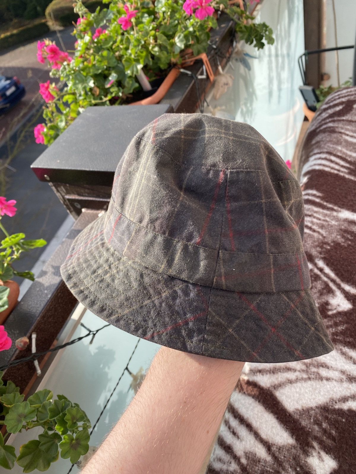 Barbour Barbour khaki bucket hat Size 30 - 5 Thumbnail