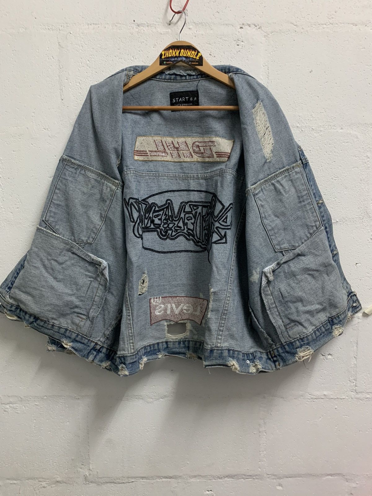 Vintage Custom Distressed Jacket