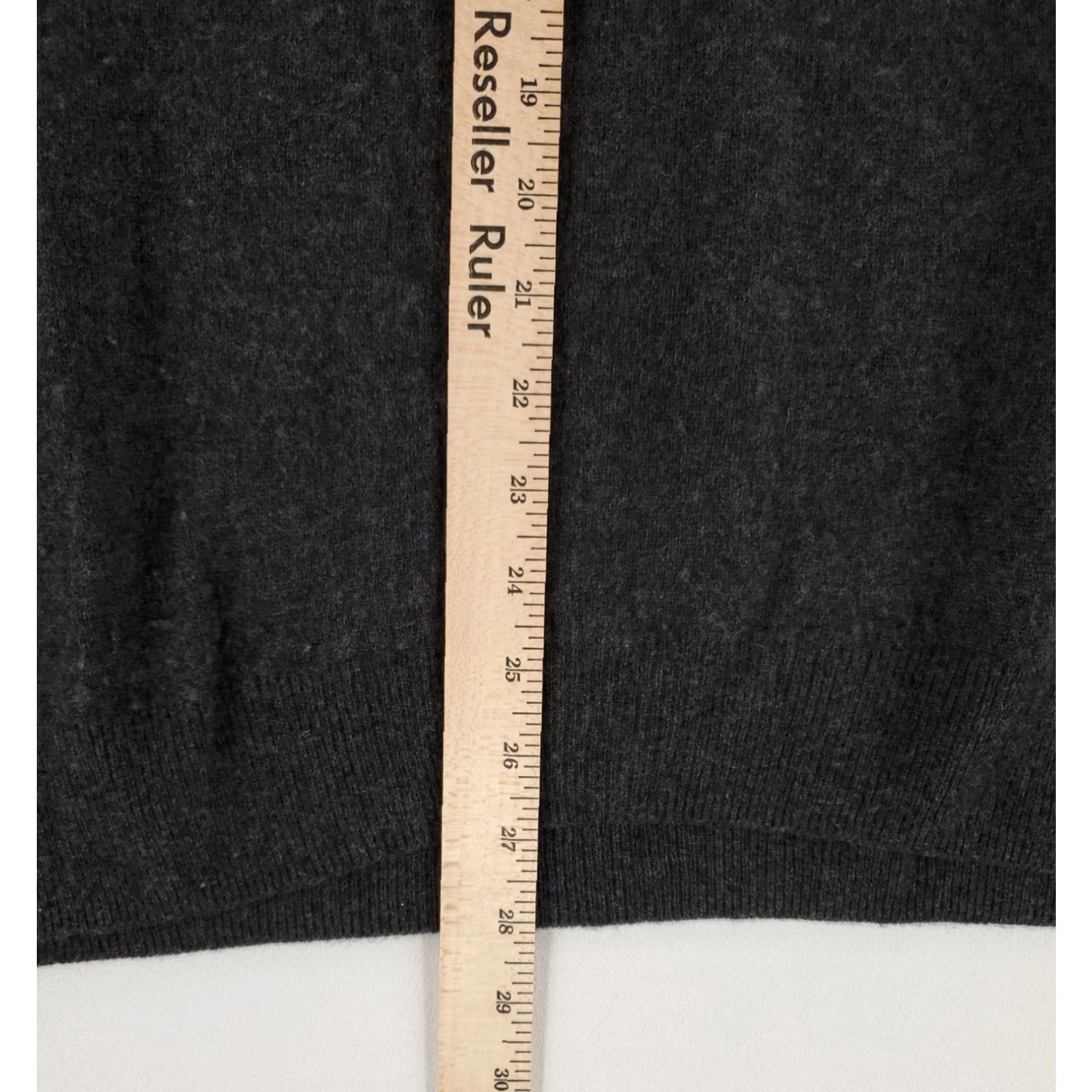 J.Crew J. Crew 100% Cashmere 1/4 Zip Sweater Gray Long Sleeve Mens XXL Pullover Casual Moth Damage Spot Pilling Size US XXL / EU 58 / 5 - 6 Thumbnail