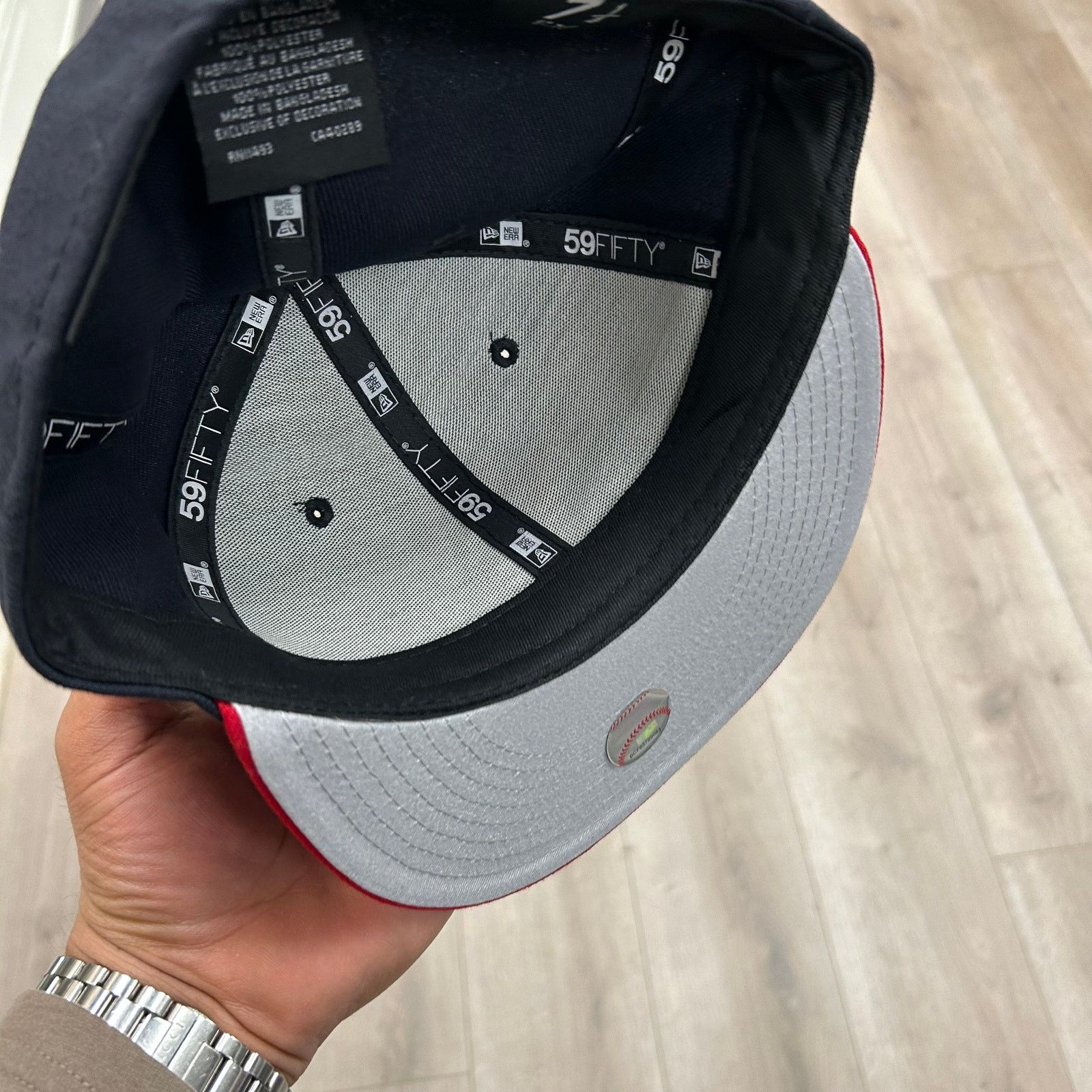 New Era new era St. Louis Cardinals Fitted Hat Cap Size 7 1/4 B10 Size ONE SIZE - 6 Thumbnail