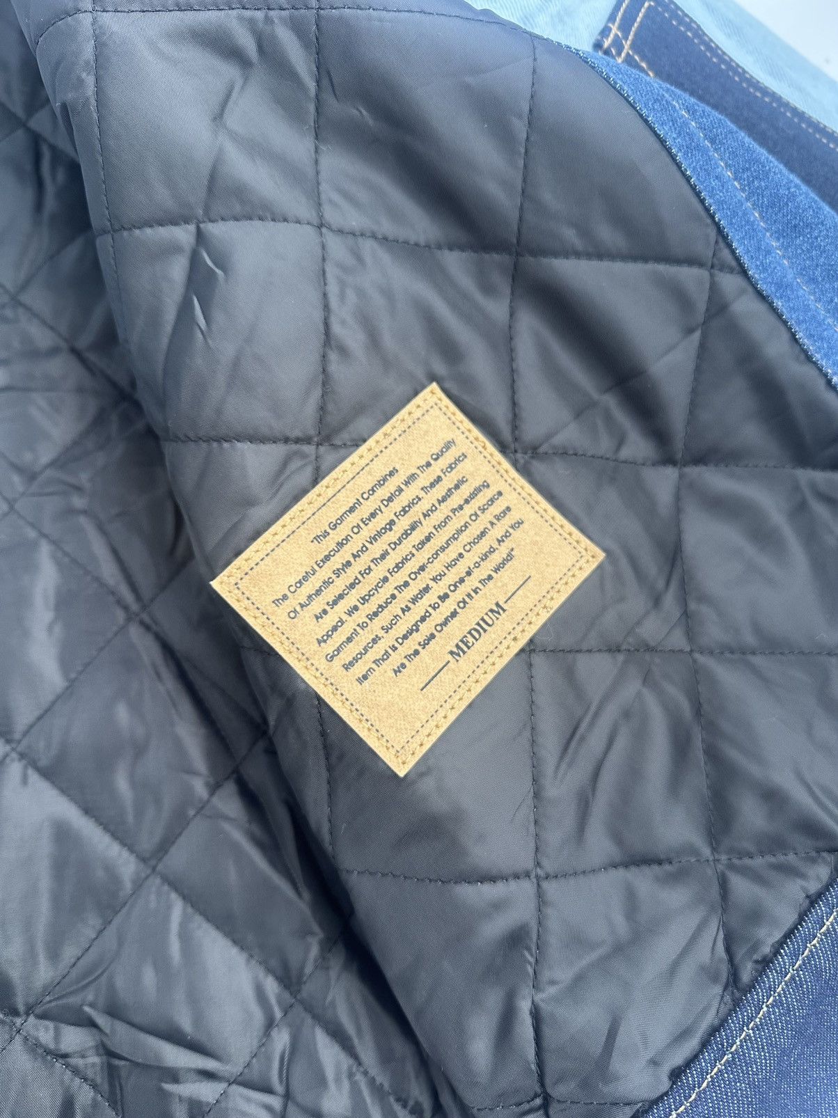 Carhartt Detroit-Style Reworked Carhartt Denim Jacket – One of a Kind Size US M / EU 48-50 / 2 - 12 Thumbnail