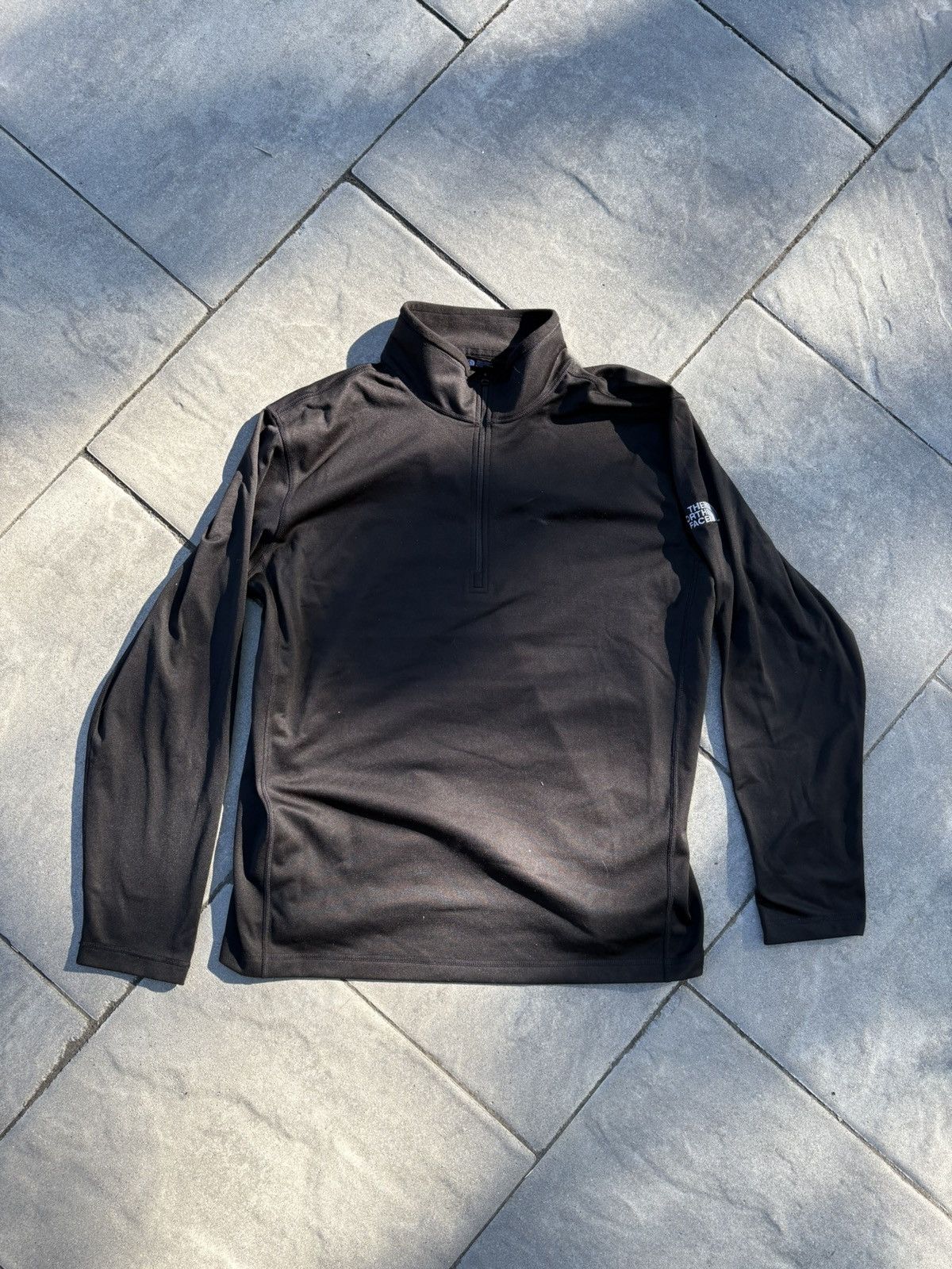 The North Face × Vintage Vintage Black North Face Quarter Zip Size US XL / EU 56 / 4 - 1 Thumbnail