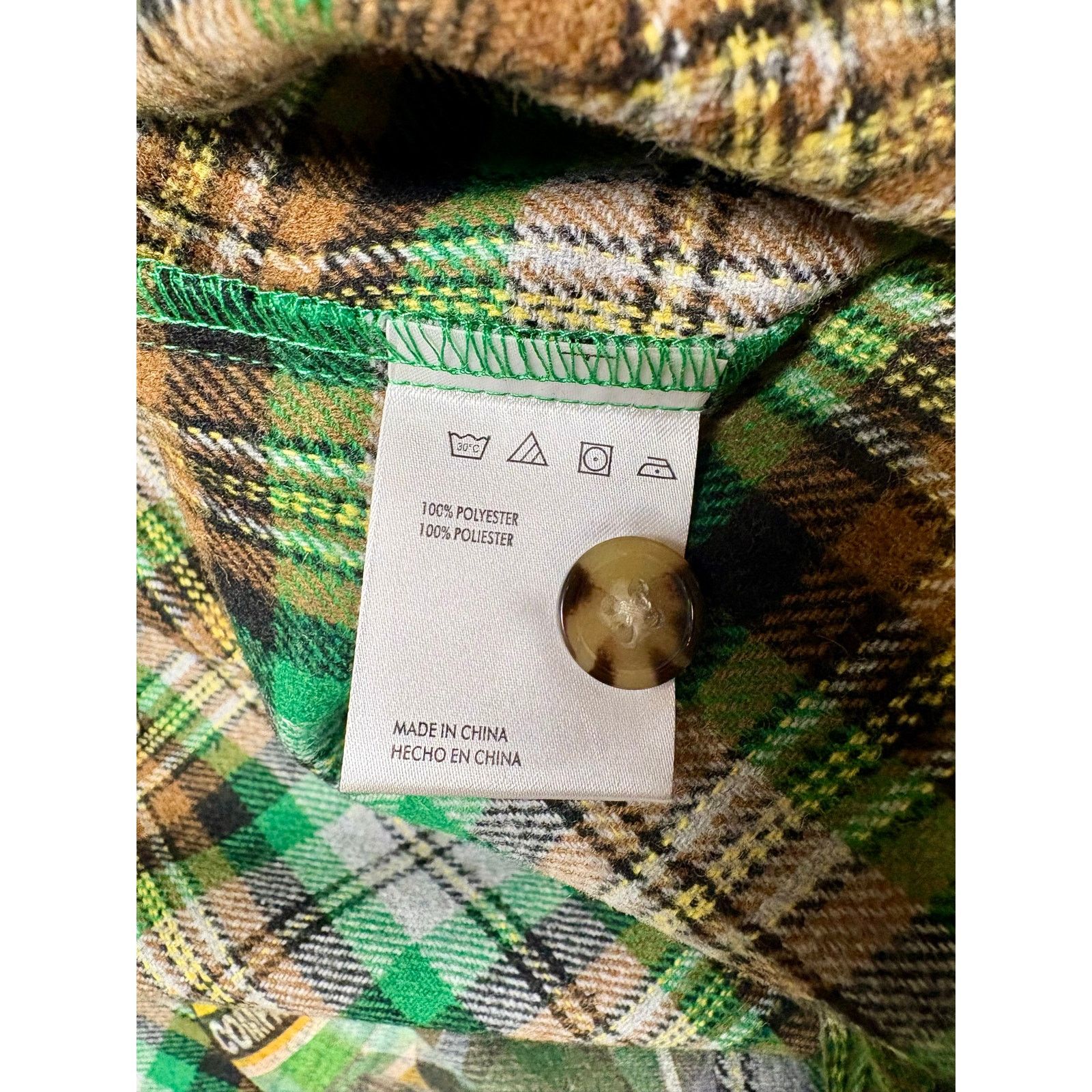 Other NWT Men's Small Brown & Green Flannel by The Car Company Size US S / EU 44-46 / 1 - 6 Thumbnail
