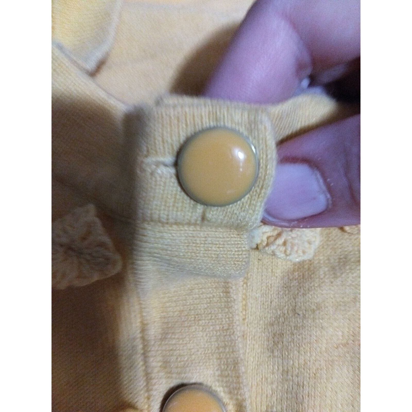 Other Charter Club Petite Large yellow Embroidered Sweater Size L / US 10 / IT 46 - 7 Thumbnail