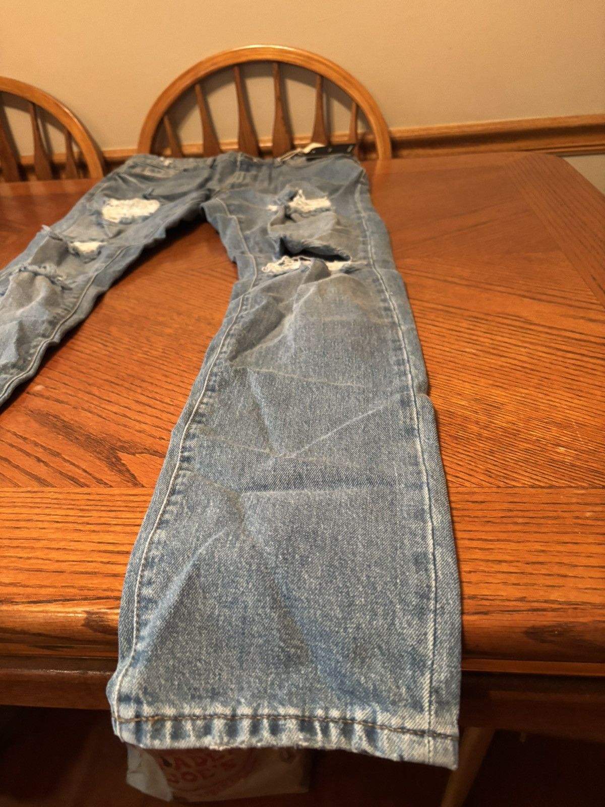 Forever 21 Forever 21 Men’s Jeans Slim Distressed Jeans Size 31 NWT New Size US 31 - 3 Thumbnail