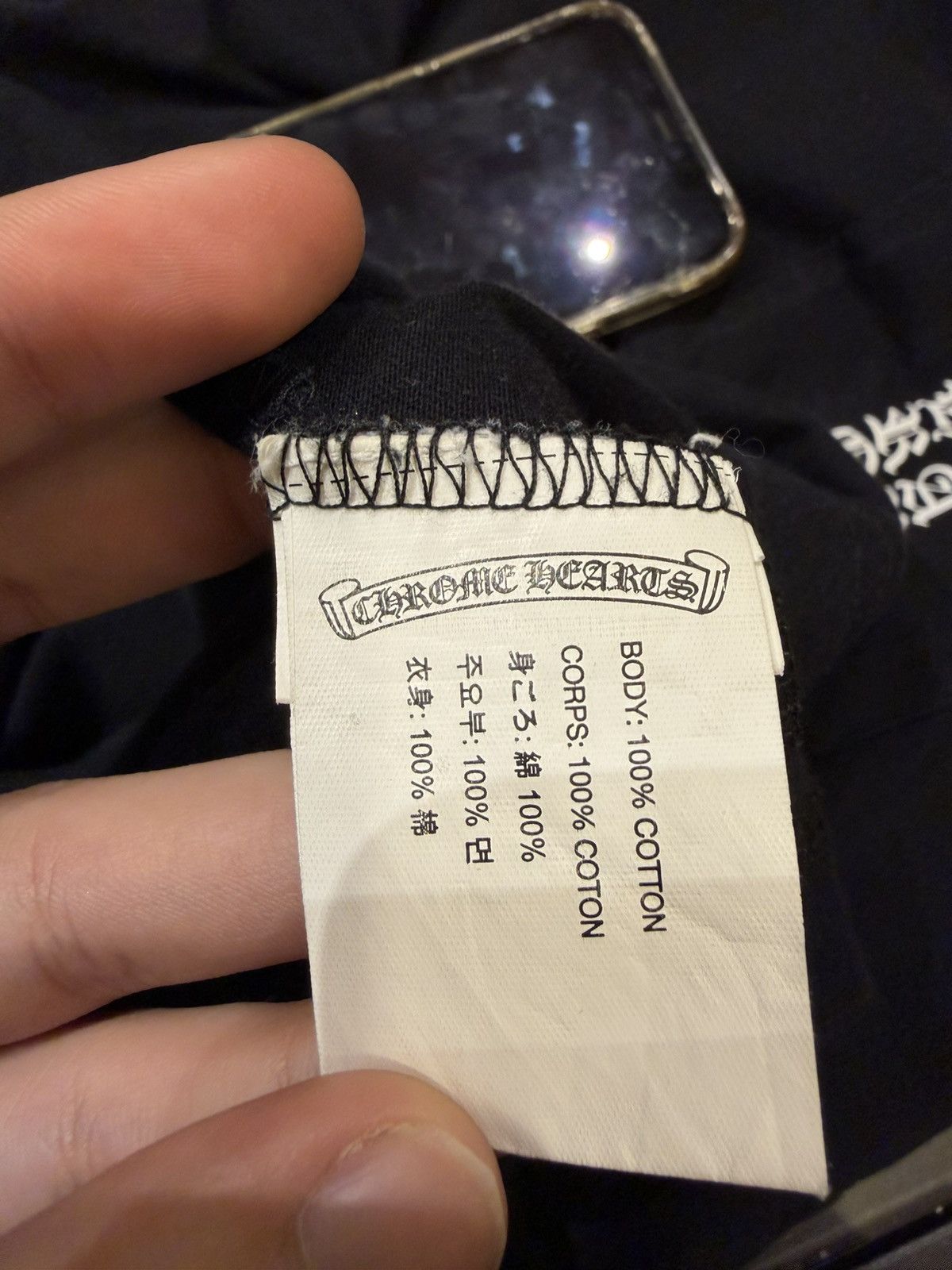 Chrome Hearts Chrome Hearts Side Flame Pocket Tee Size US M / EU 48-50 / 2 - 4 Thumbnail
