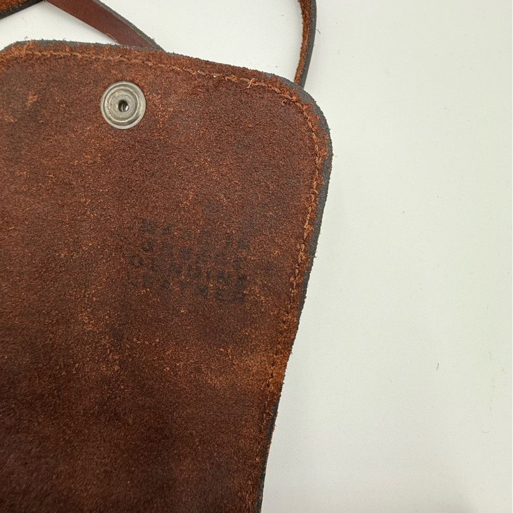 Other Vintage Brown Leather Crossbody Pouch Small Bag Size ONE SIZE - 3 Thumbnail