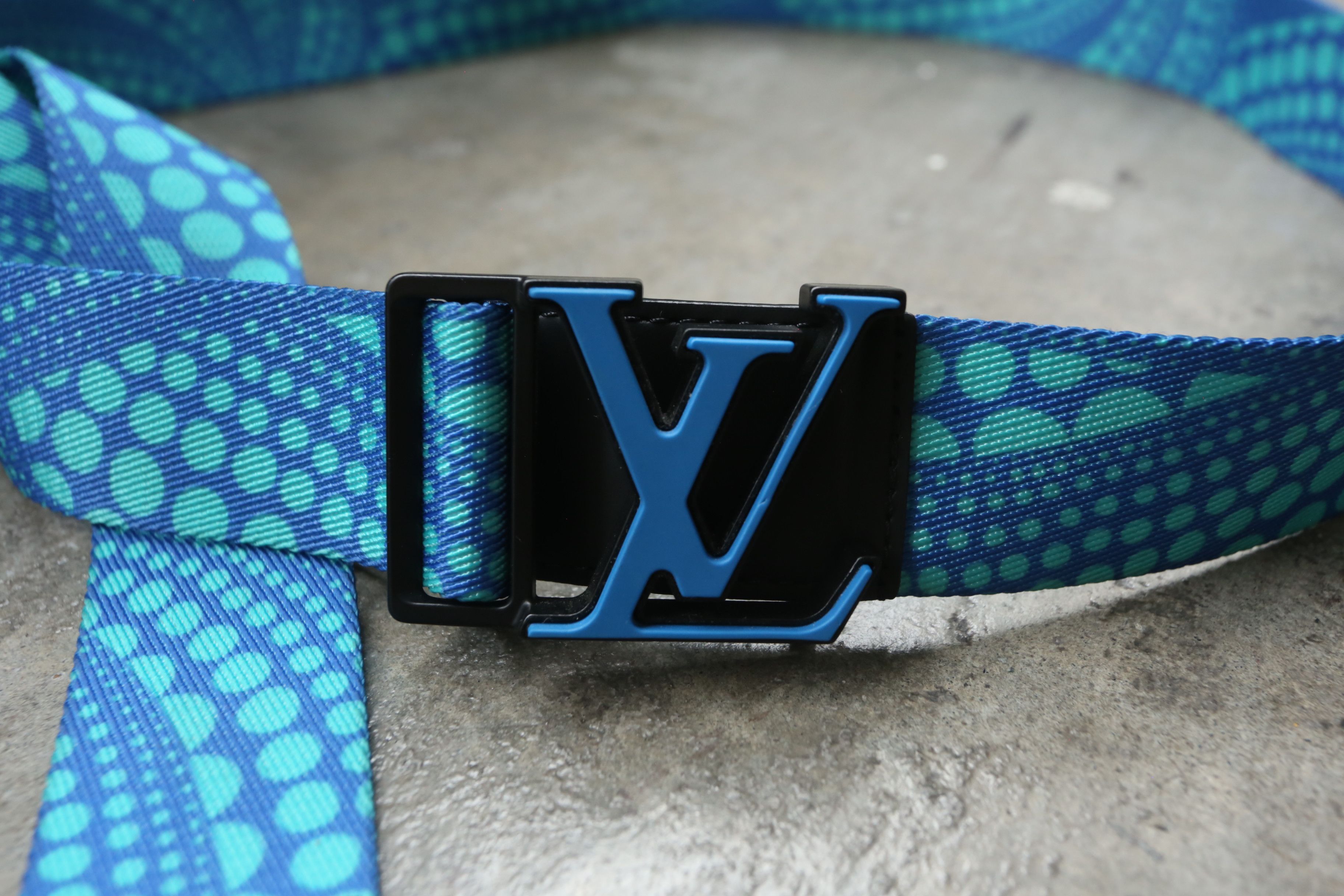 Louis Vuitton × Yayoi Kusama Louis Vuitton - Yayoi Kusama - 2023 - Pumpkin Webbing Belt Size ONE SIZE - 2 Thumbnail
