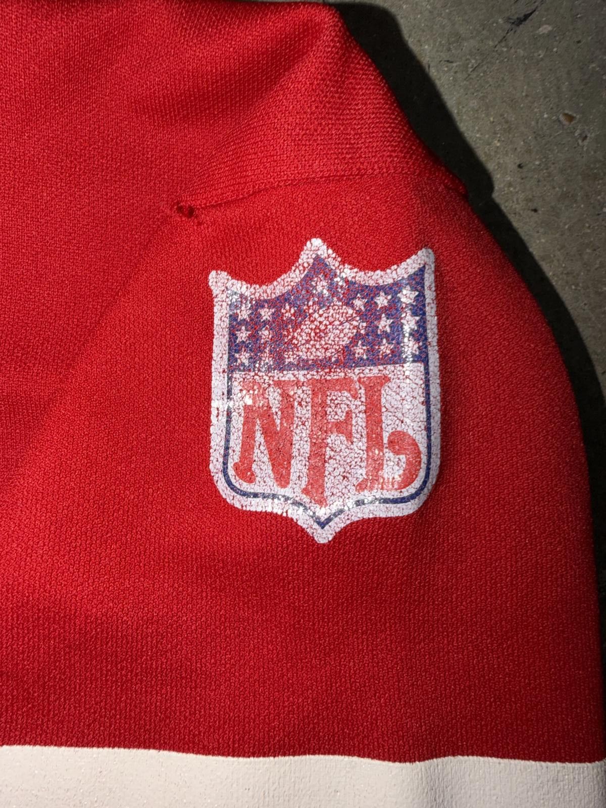 NFL Vintage 70s Rawlings NFL Red Jersey Size ONE SIZE - 5 Thumbnail