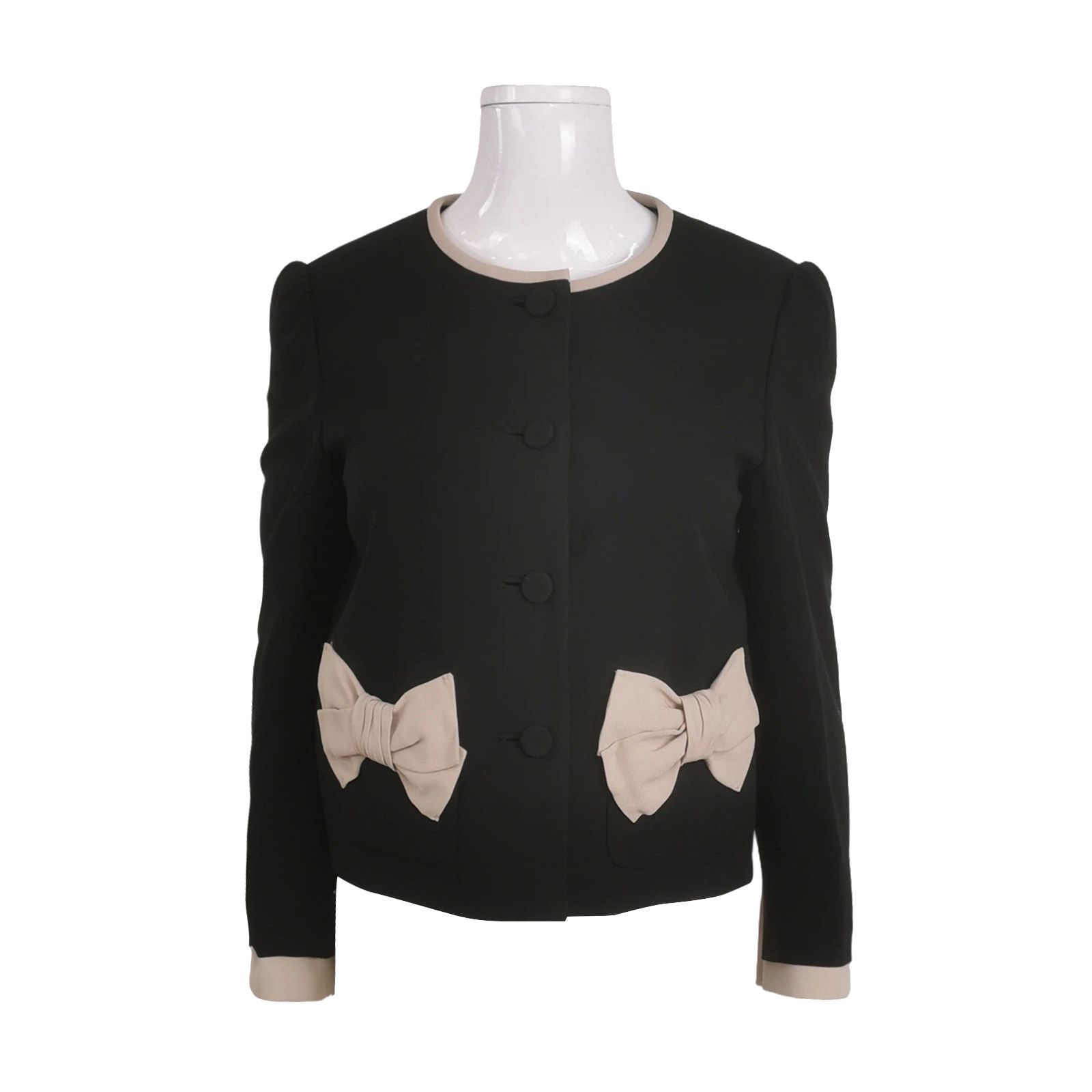 Prada Prada Ribbon Detail Jacket Size 38 Size XS / US 0-2 / IT 36-38 - 1 Thumbnail