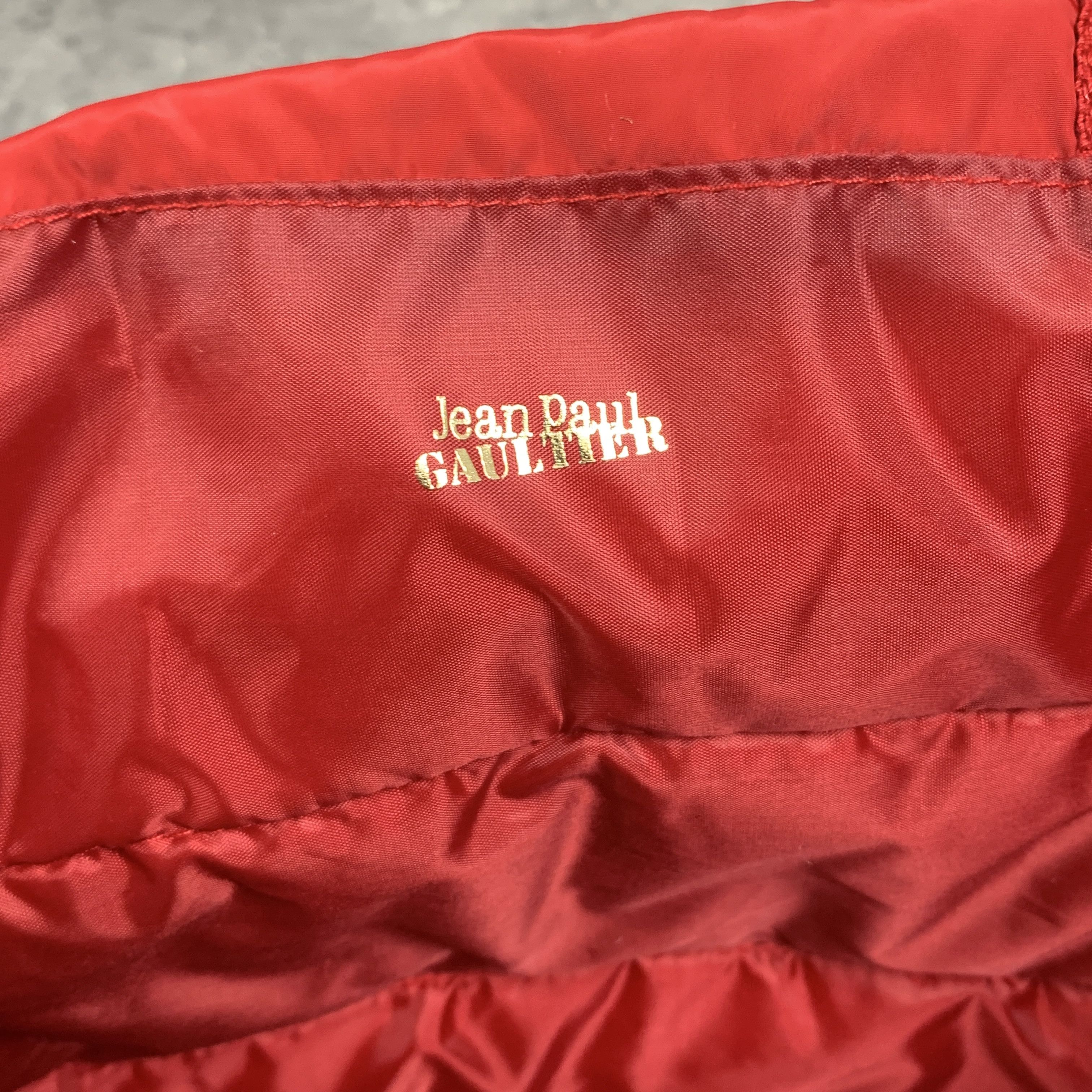 Designer × Jean Paul Gaultier Jean Paul Gaultier red puffer tote bag Size ONE SIZE - 9 Thumbnail