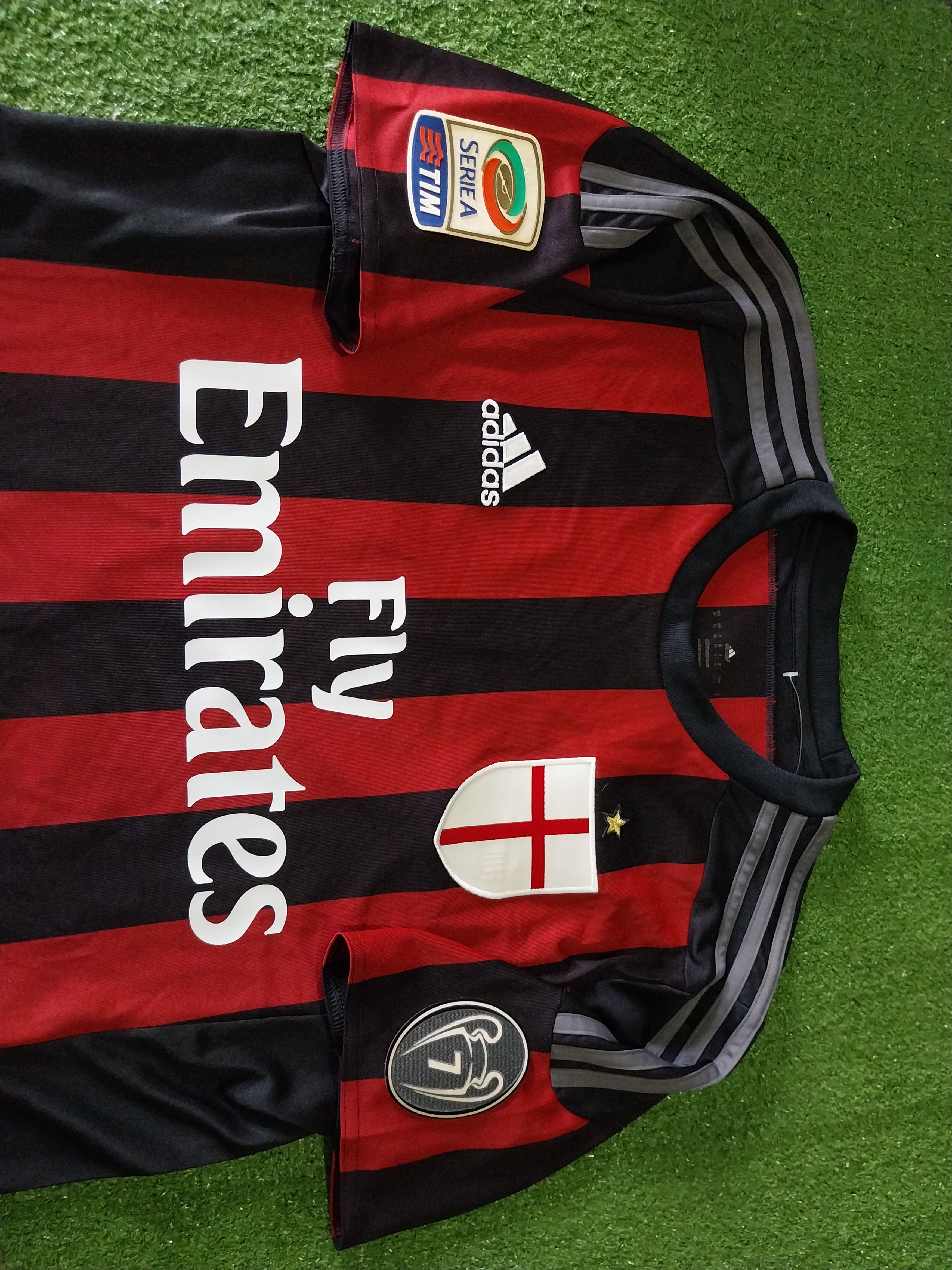 Adidas Ac milan home 2015/2016 balotelli jersey football Size US M / EU 48-50 / 2 - 3 Thumbnail