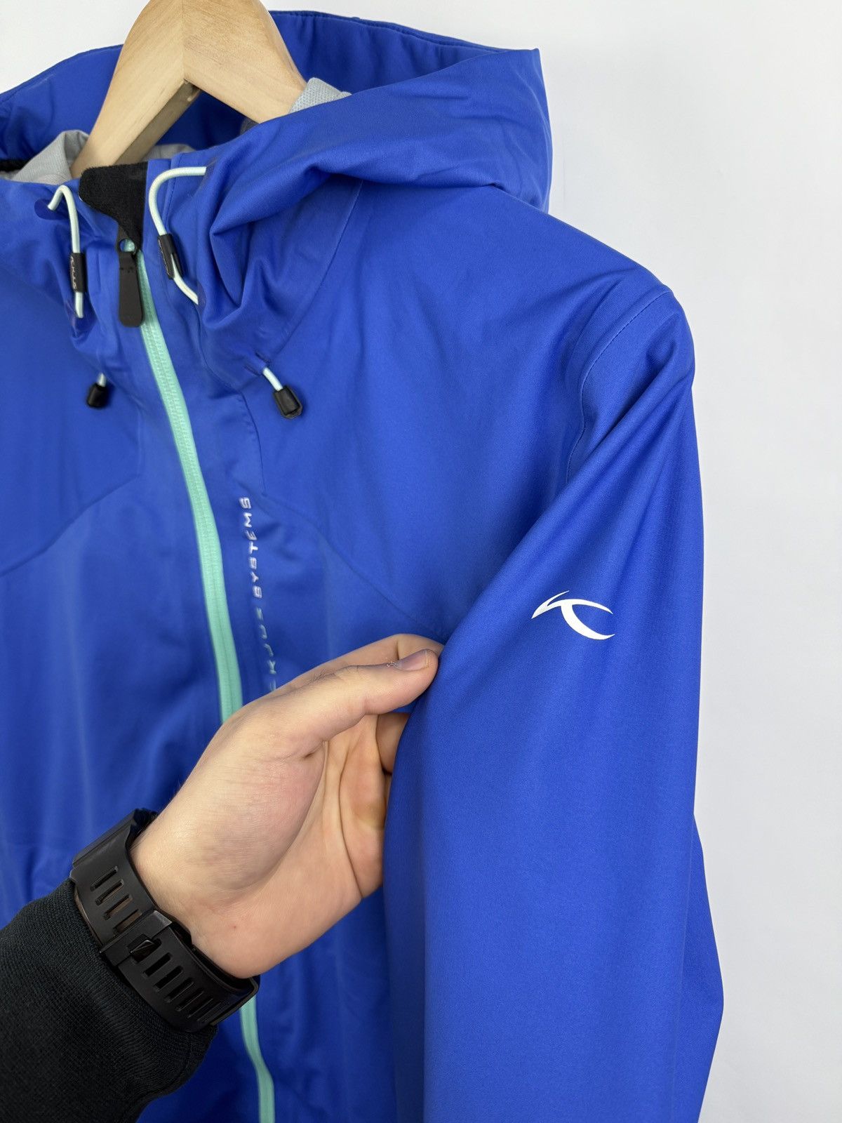 KJUS 🇨🇭 Kjus System Membrane Ski Jacket Hooded Woman’s Outdoor Y2K Size L / US 10 / IT 46 - 4 Thumbnail