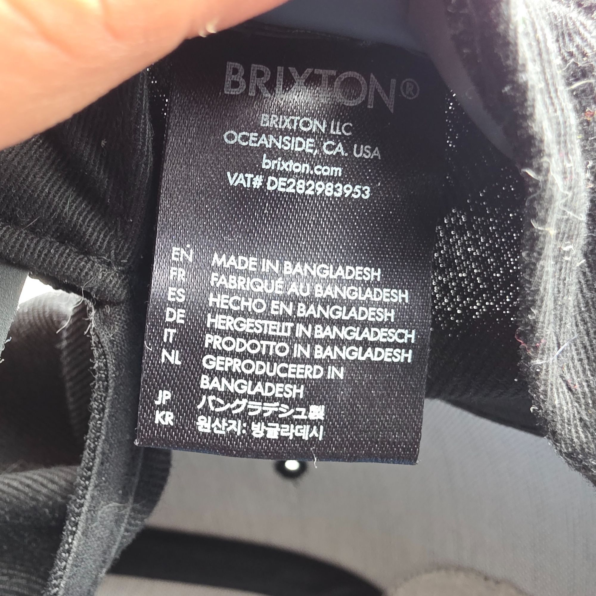 Brixton Brixton Wheeler Snapback Mens Black Hat Cap Casual Outdoors Size ONE SIZE - 7 Thumbnail