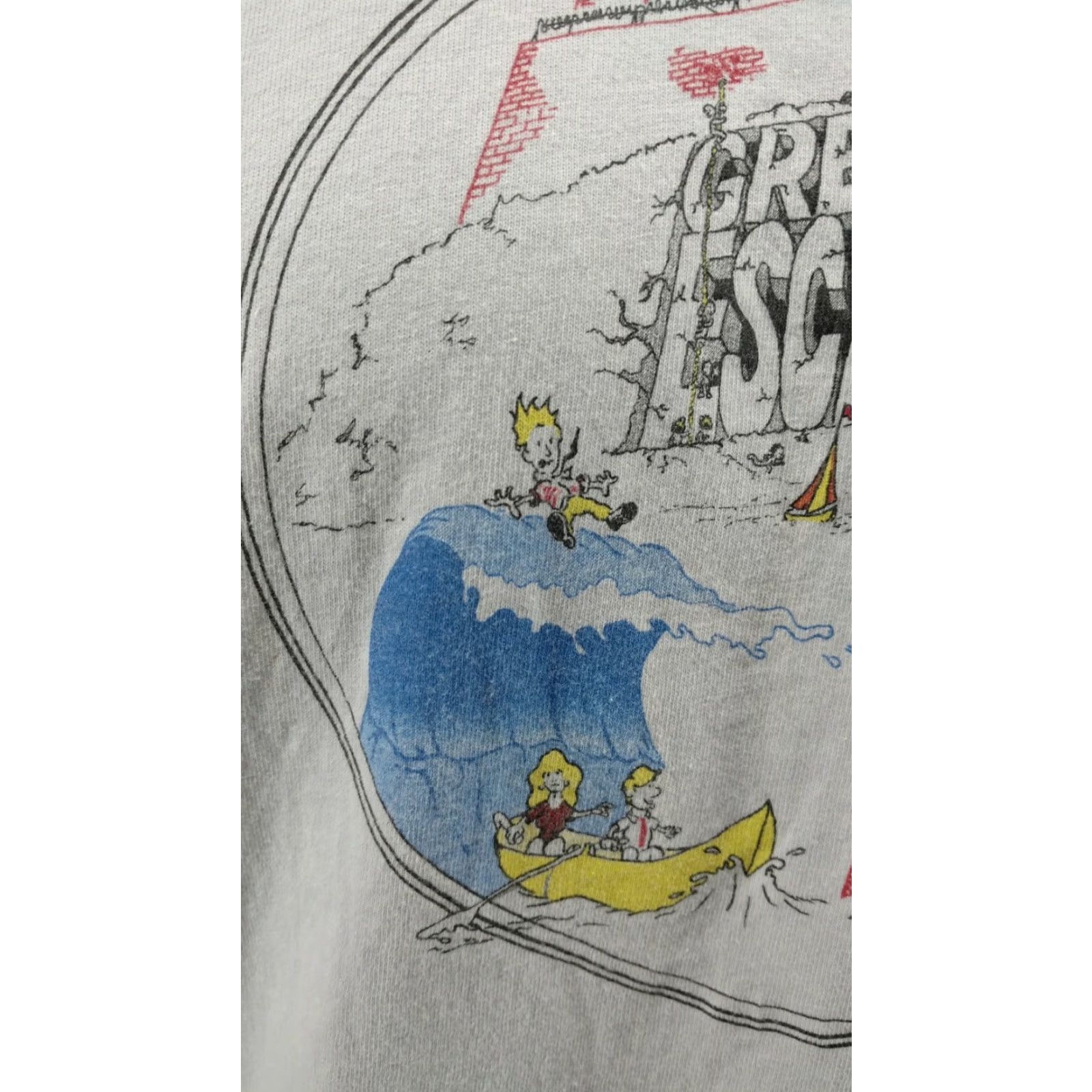 Vintage VINTAGE Rare Angel Island Great Escape 3 1988 Shirt Size Large Single Stitch Shirt Mens Size US L / EU 52-54 / 3 - 3 Thumbnail