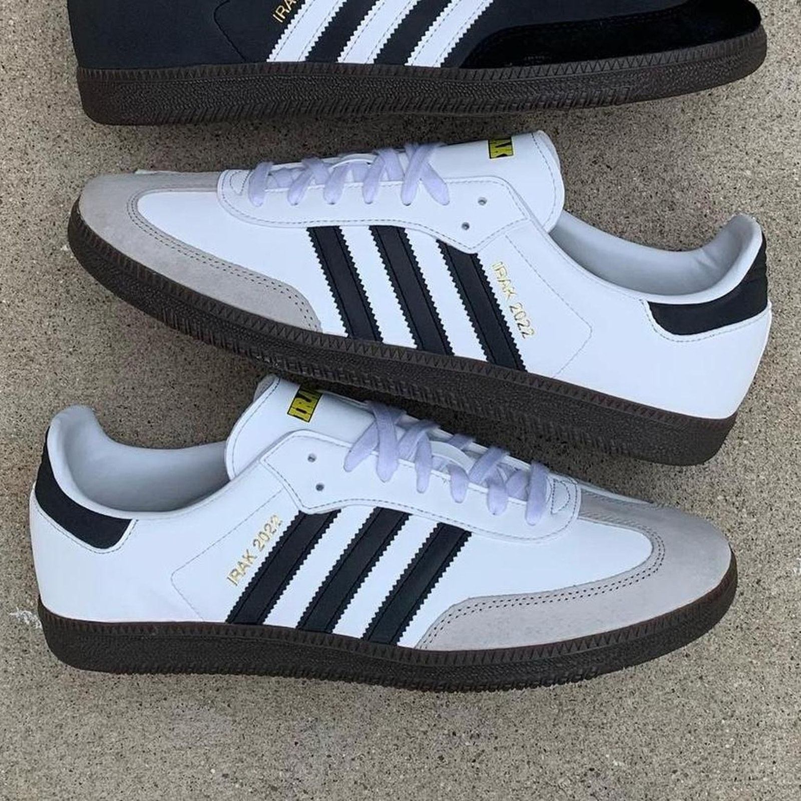 Adidas Adidas x Irak Samba "White 3M" 8M Size US 8 / EU 41 - 3 Thumbnail