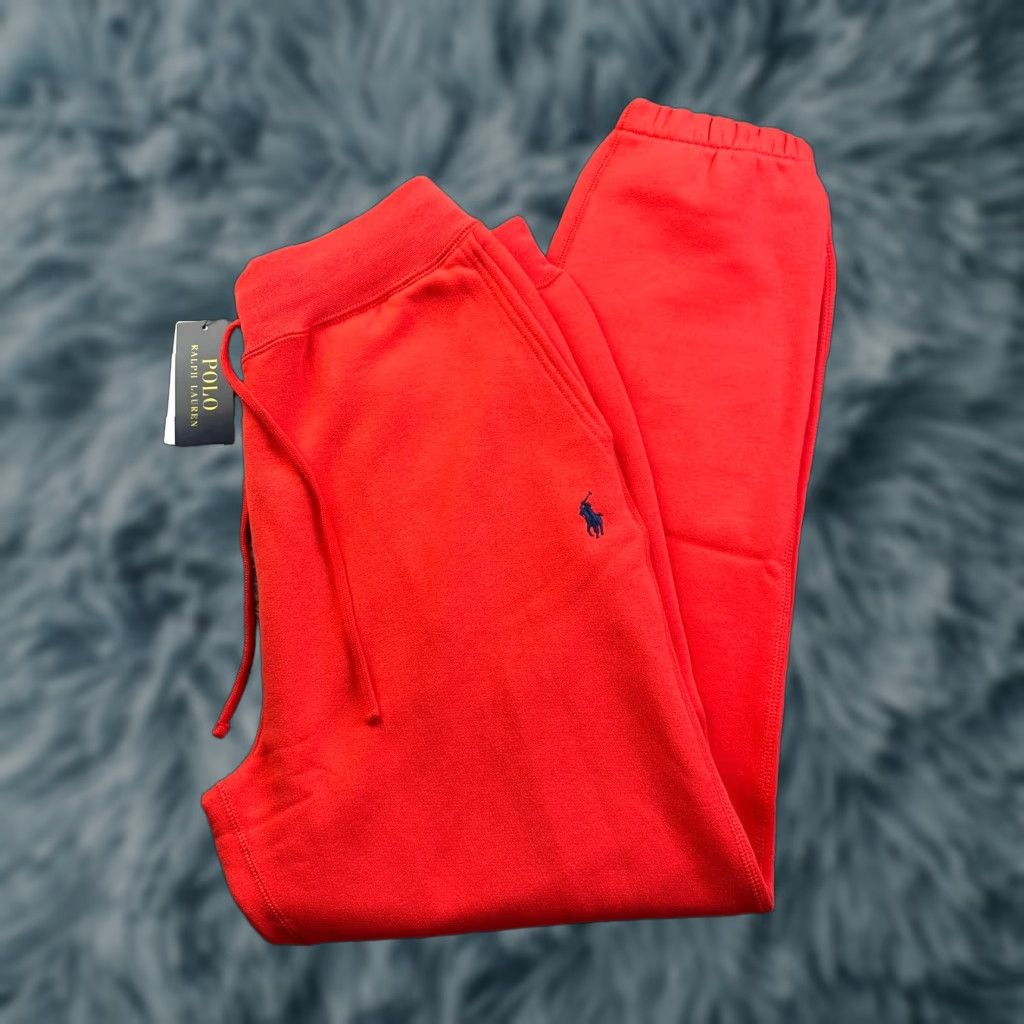 Polo Ralph Lauren Polo Ralph Lauren Pants Mens Small Red Sweatpants Pony Cuffed Big Fit Size US S / EU 44-46 / 1 - 1 Thumbnail