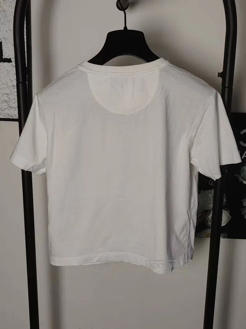 Fendi Fendi Pocket Slogan Short Sleeve Shirt Size S / US 4 / IT 40 - 2 Thumbnail