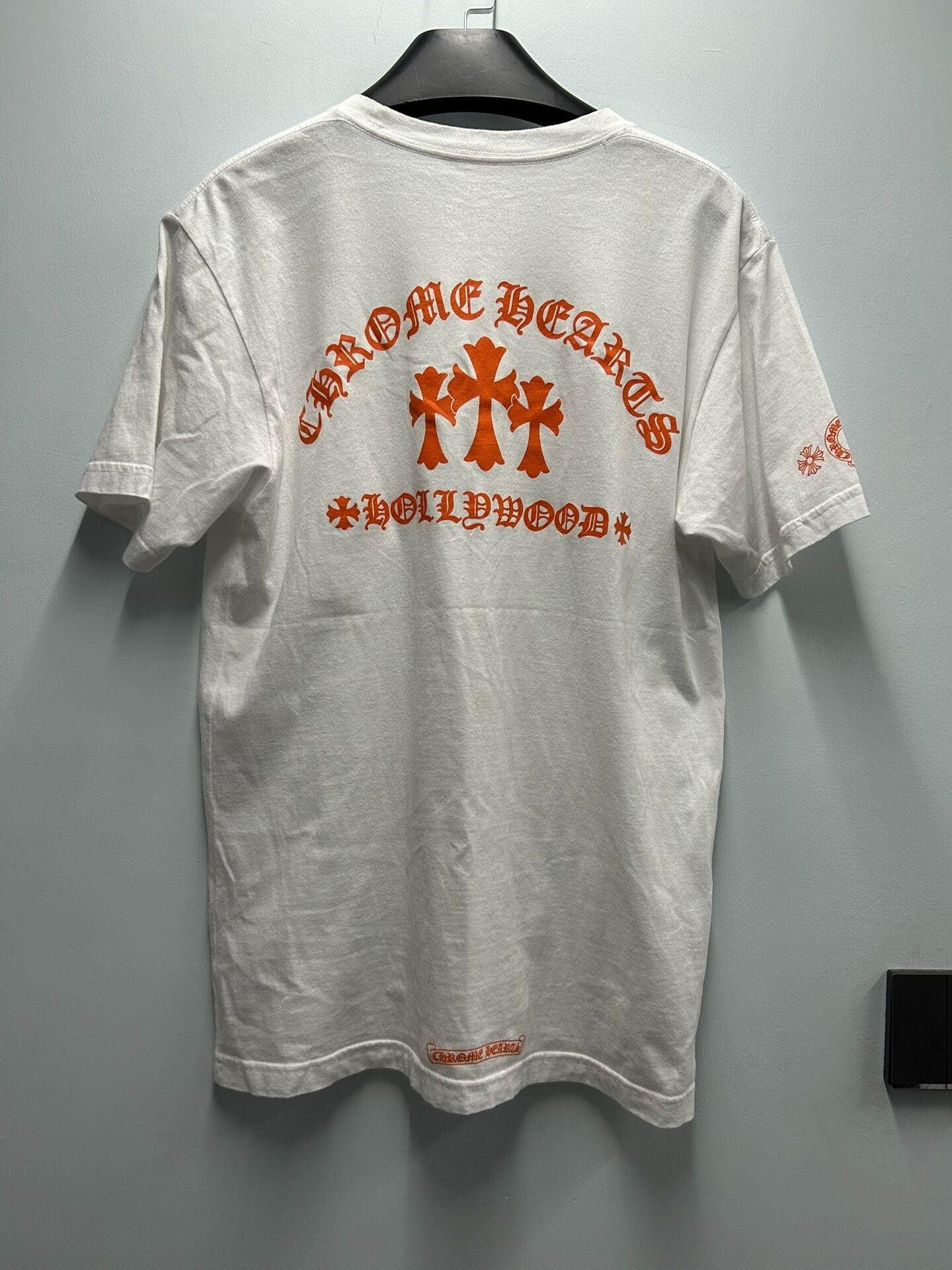 Chrome Hearts chrome hearts orange cross short sleeve shirt Size US M / EU 48-50 / 2 - 1 Thumbnail