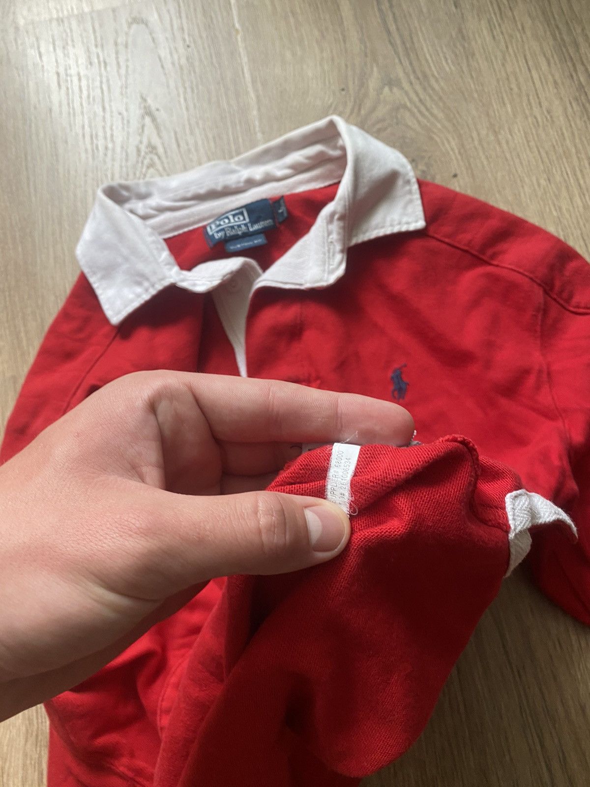 Polo Ralph Lauren × Vintage Polo Ralph Lauren big pony chief keef y2k swag drill rugby Size US L / EU 52-54 / 3 - 6 Thumbnail