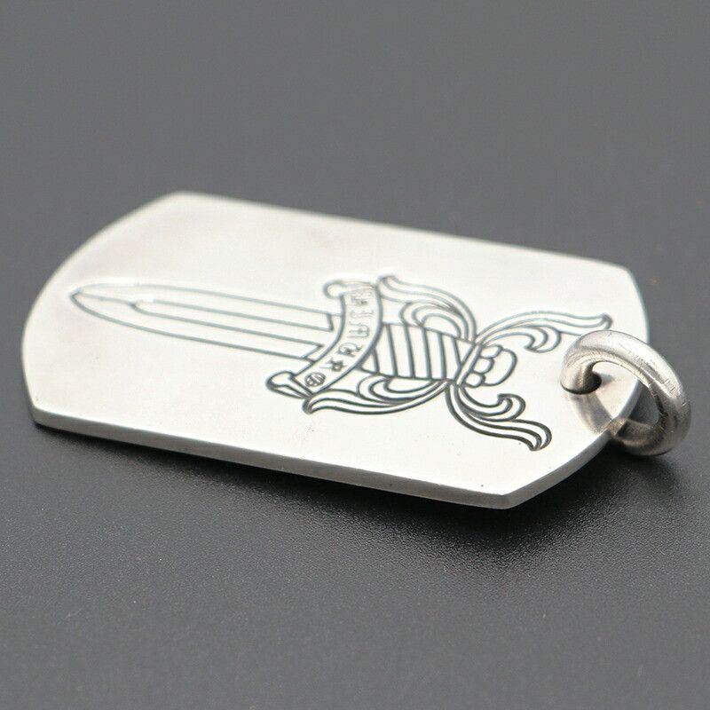 Chrome Hearts Chrome Hearts Large Dagger Dog Tag Size ONE SIZE - 3 Thumbnail