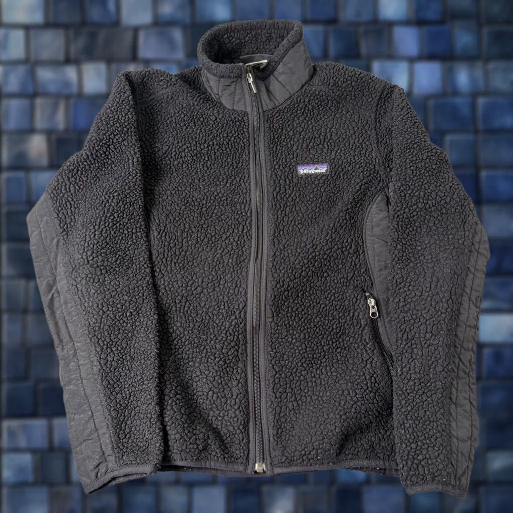 Patagonia Patagonia Jacket Retro-X Synchilla Fleece Black Size M Womens Full Zip Size M / US 6-8 / IT 42-44 - 1 Thumbnail
