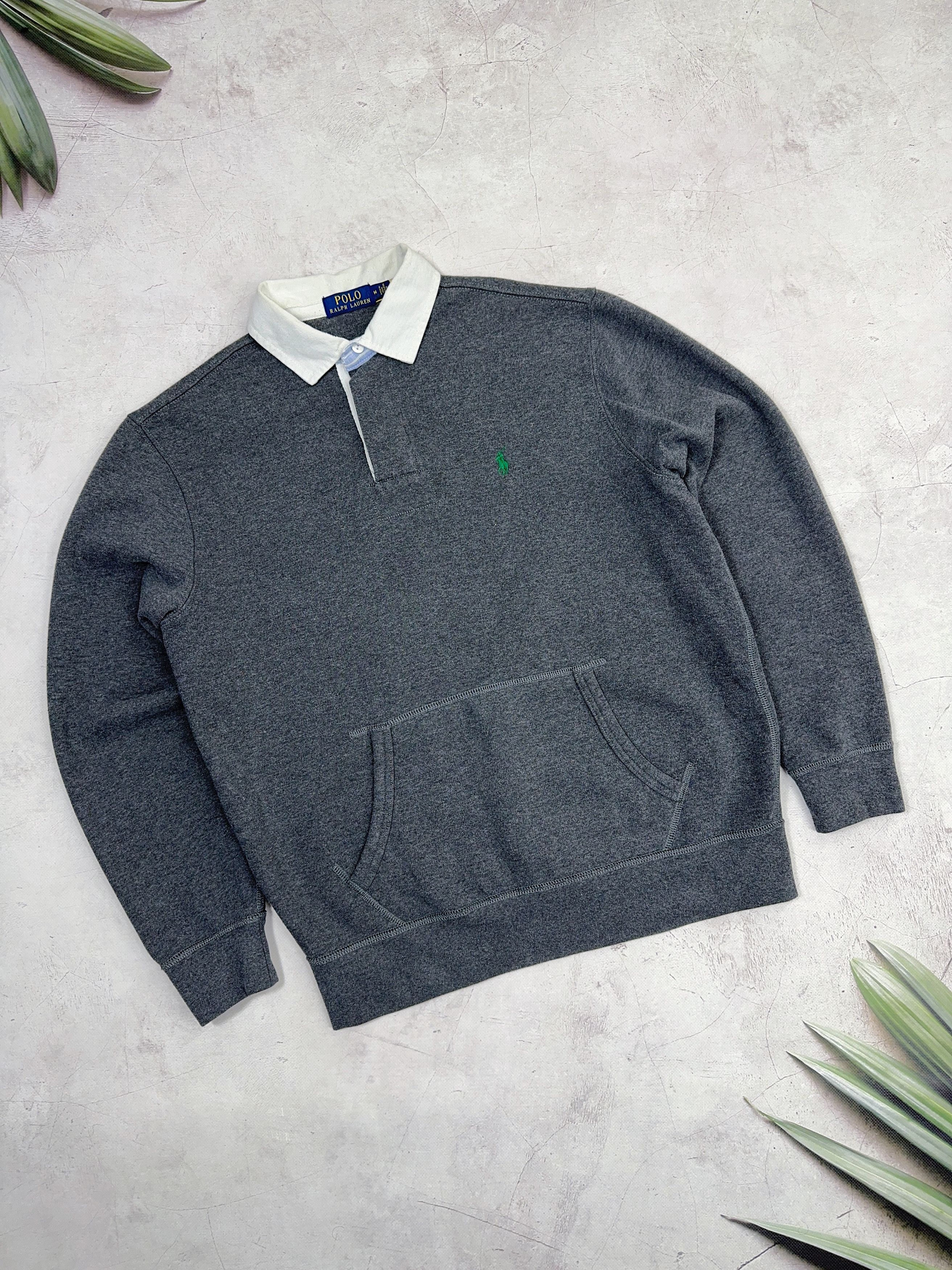 Polo Ralph Lauren POLO Ralph Lauren Rugby Sweatshirt Top Cabin Fleece Size US M / EU 48-50 / 2 - 1 Thumbnail