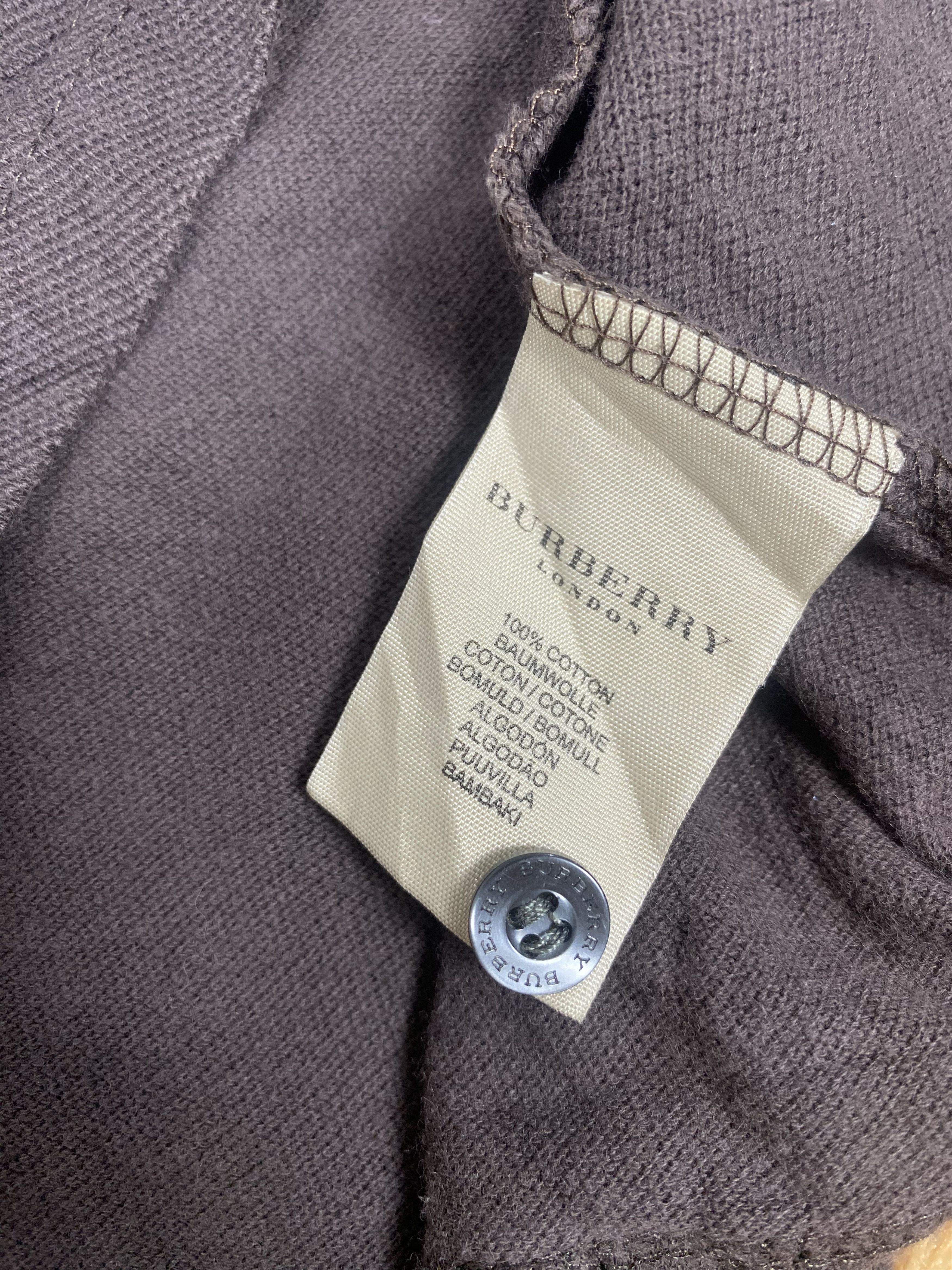 Burberry × Vintage Vintage Burberry Polo Shirts PT0003 Size US L / EU 52-54 / 3 - 5 Thumbnail