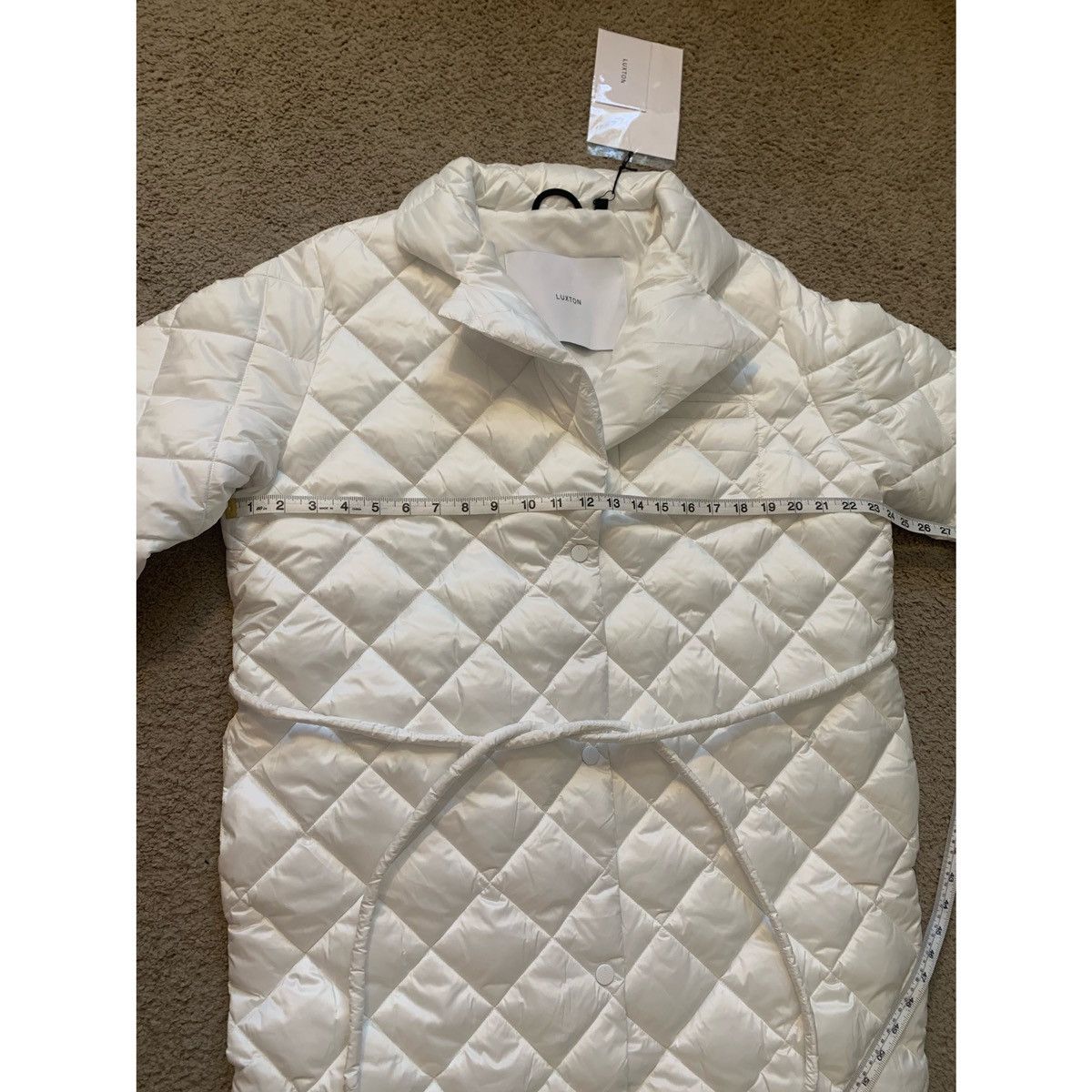 Other LUXTON LUXURY QUILTED CURVE COAT Size M / US 6-8 / IT 42-44 - 19 Thumbnail