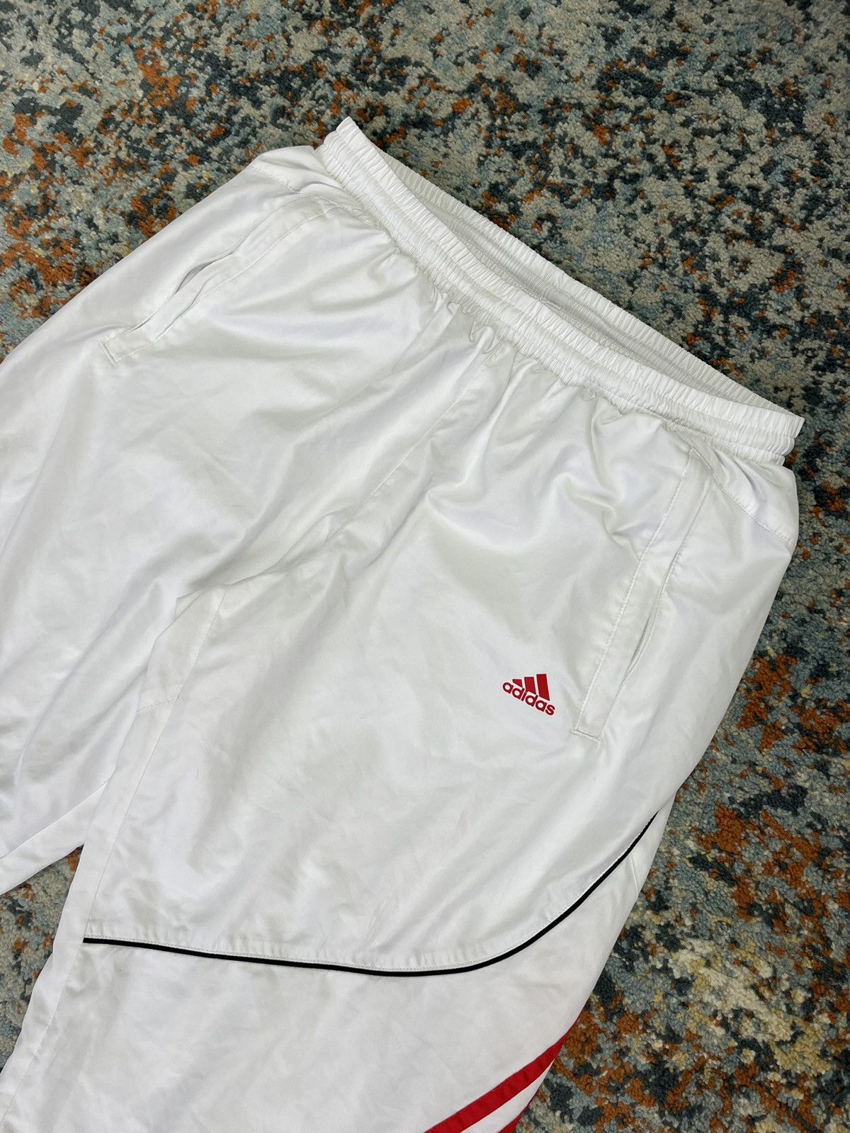 Adidas × Vintage Vintage 00s Adidas 3/4 oversized baggy shorts Adam Sandler Size US 32 / EU 48 - 3 Thumbnail