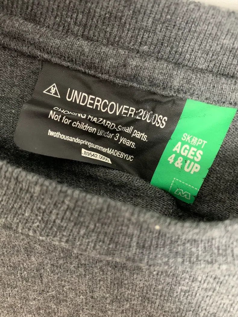 Undercover Undercover 00s Early Slogan short sleeves Size US M / EU 48-50 / 2 - 4 Thumbnail