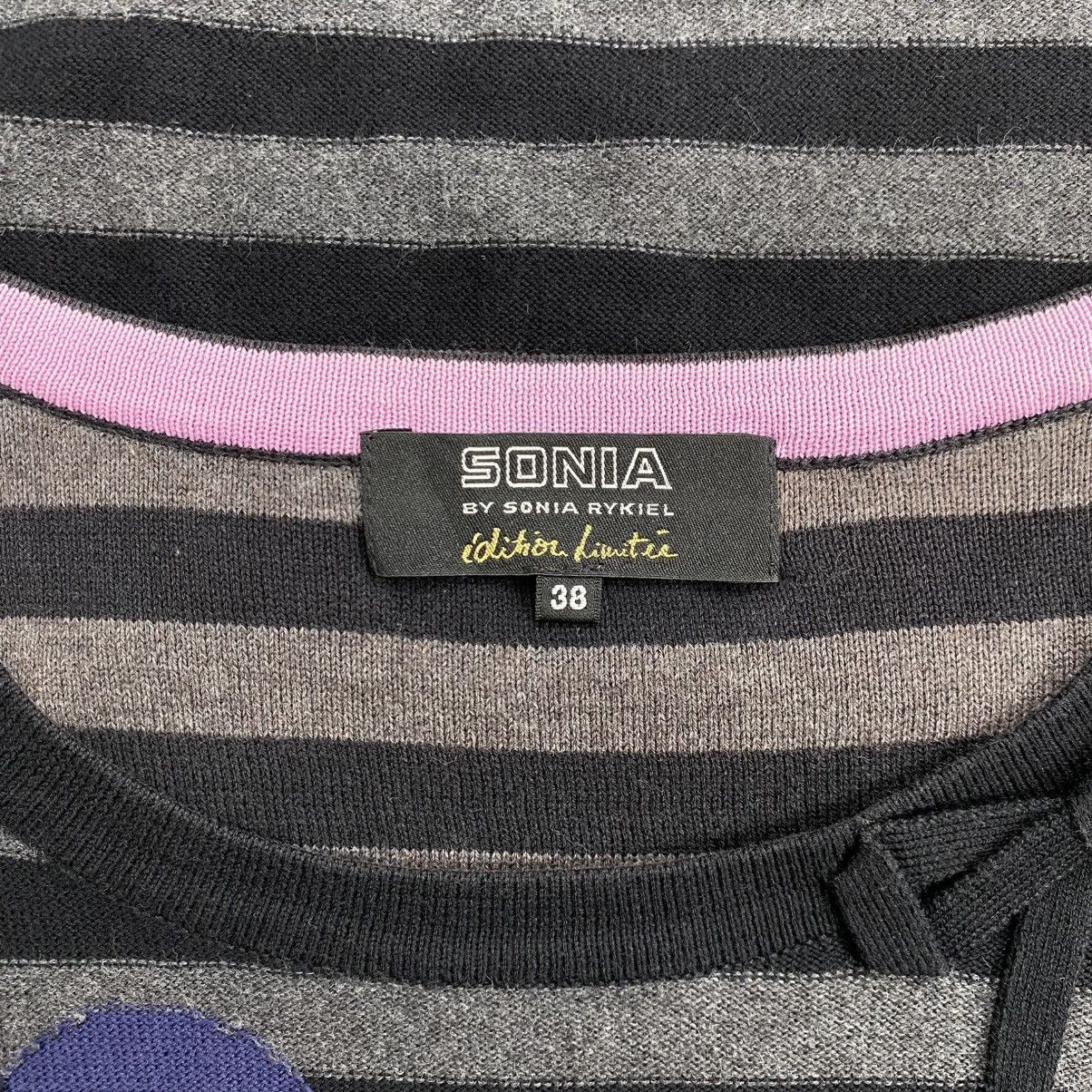 Sonia Rykiel 2000s Sonia Rykiel So French Stripe Ifsixwasnine Goa Lgb Tee Size US S / EU 44-46 / 1 - 6 Thumbnail