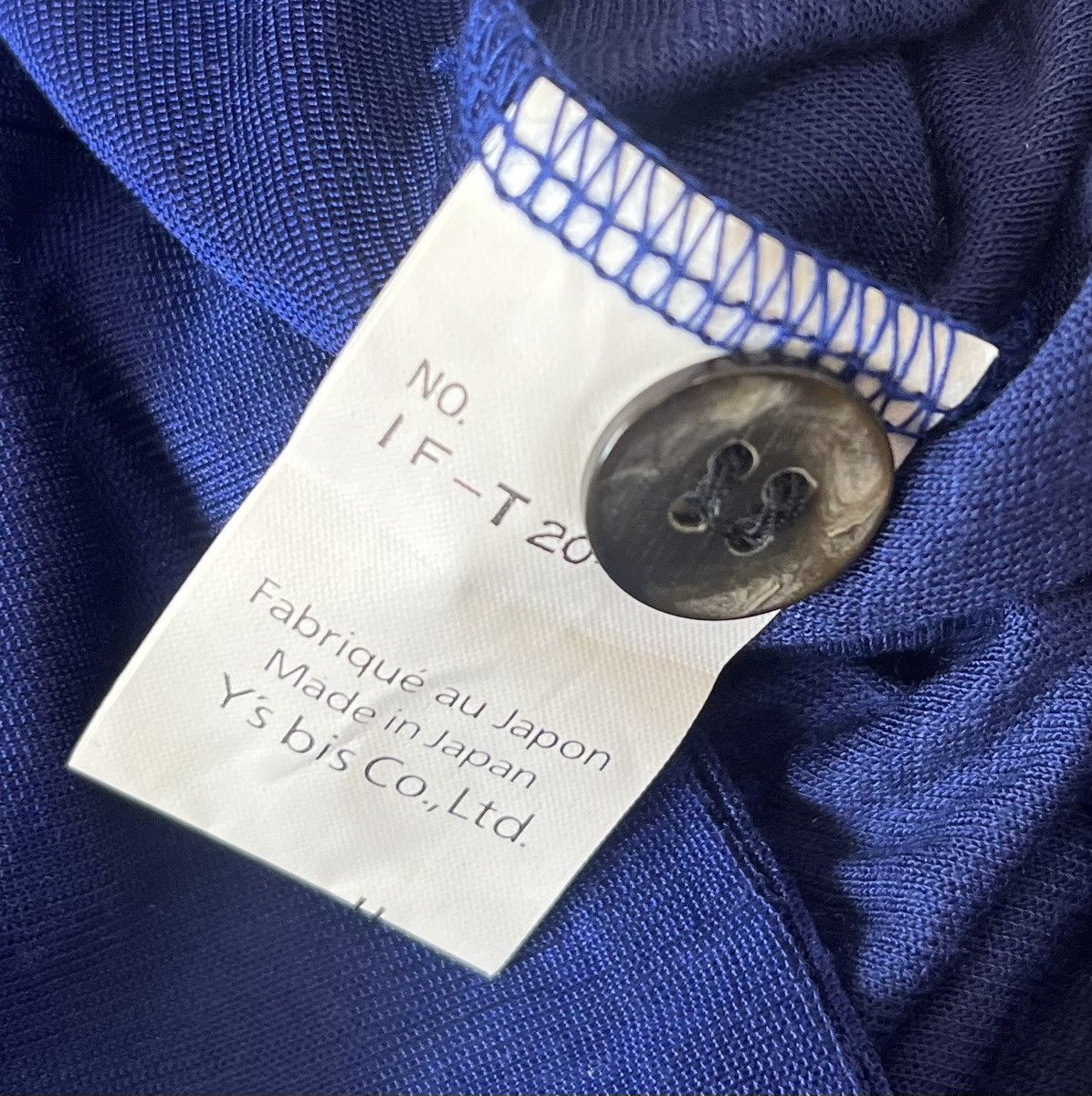 Yohji Yamamoto TAX FREE 🇺🇸 Yohji yamamoto y’s bis i wish sheer blue cardigan Size S / US 4 / IT 40 - 4 Thumbnail