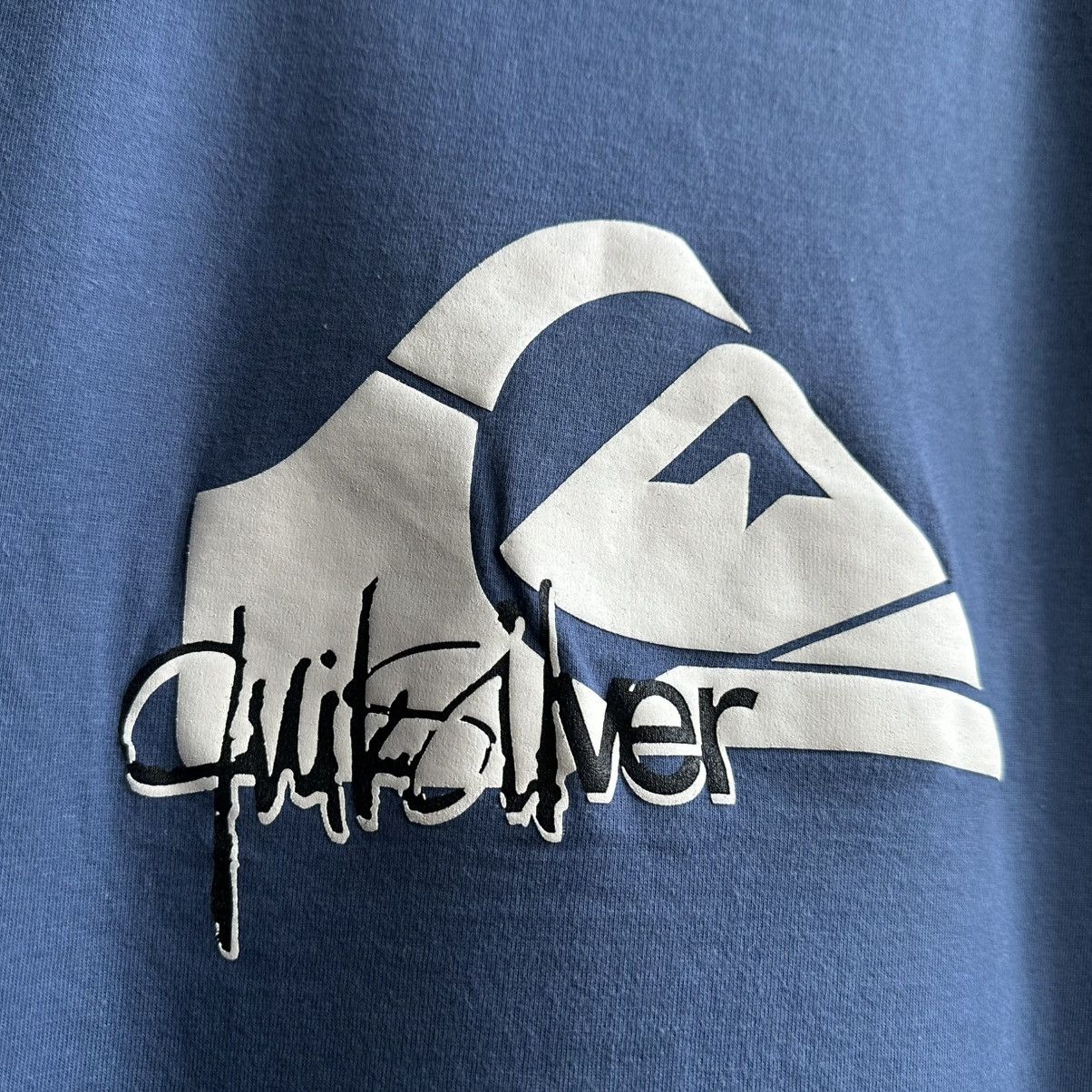 Quiksilver × Vintage Vintage Quiksilver Surf Style Big Logo Tee Size US S / EU 44-46 / 1 - 4 Thumbnail