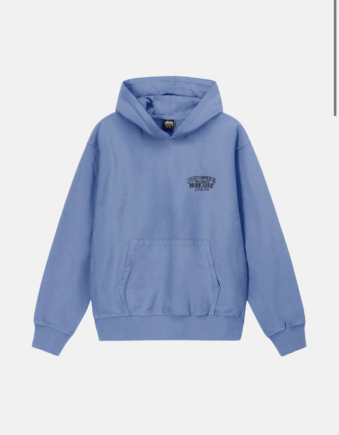 image of Our Legacy Workshop Hoodie in Blue, Men's (Size XL)