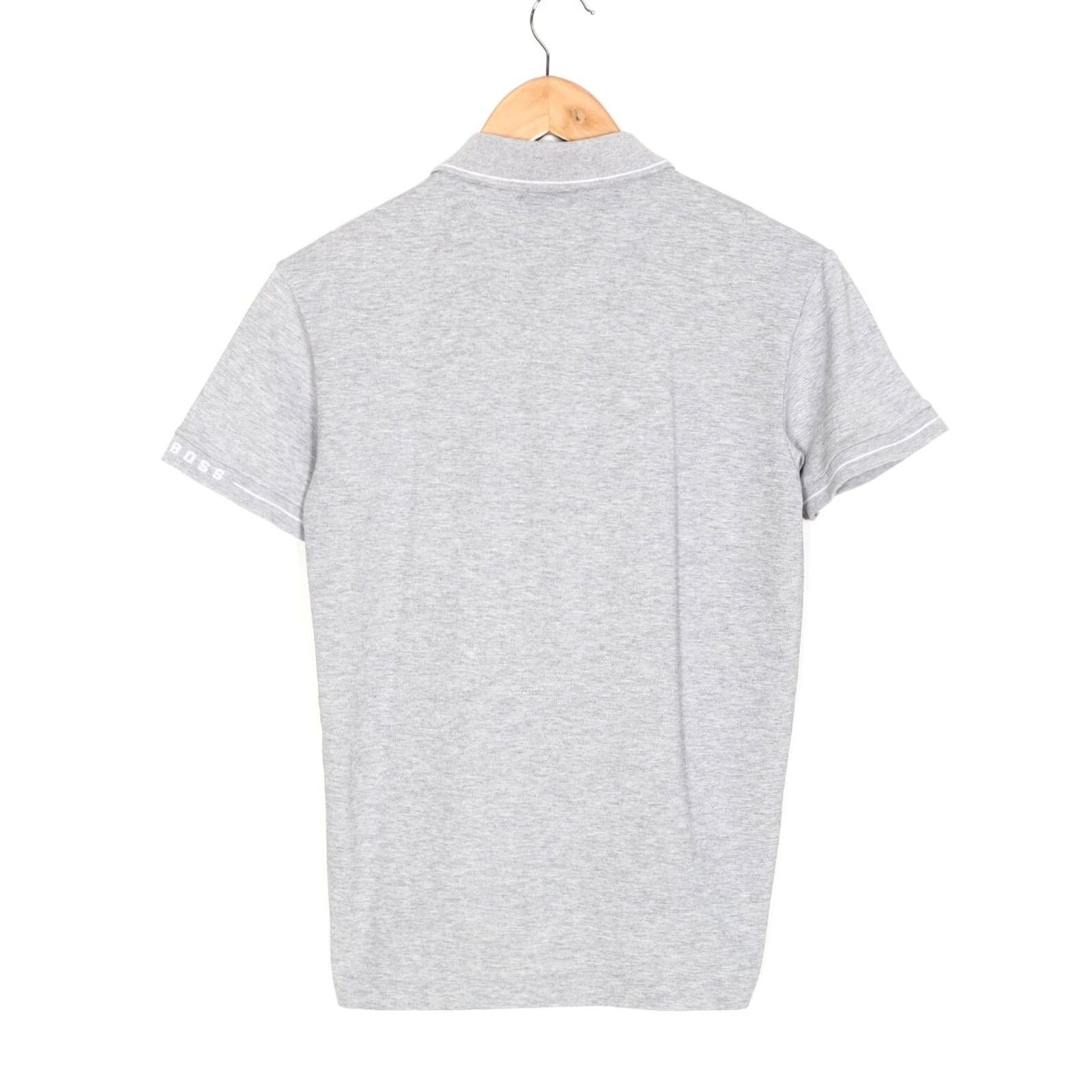 Hugo Boss HUGO BOSS Polo Shirt Mens Slim Fit Short Sleeve Size S Grey moisture manager Paule Size US S / EU 44-46 / 1 - 3 Thumbnail