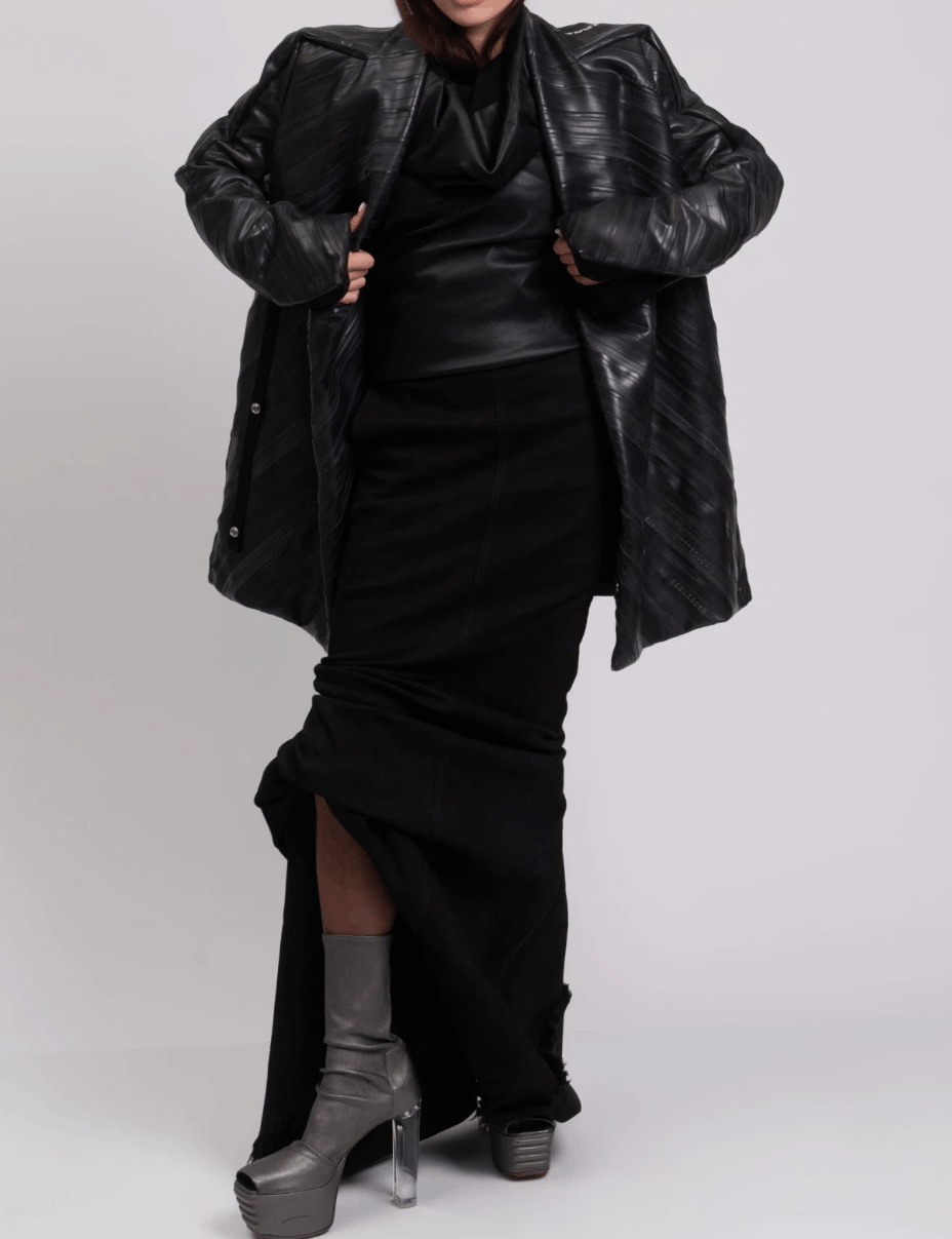 Rick Owens 1/1 RICK OWENS Recycled Rubber Jacket Size S / US 4 / IT 40 - 7 Thumbnail