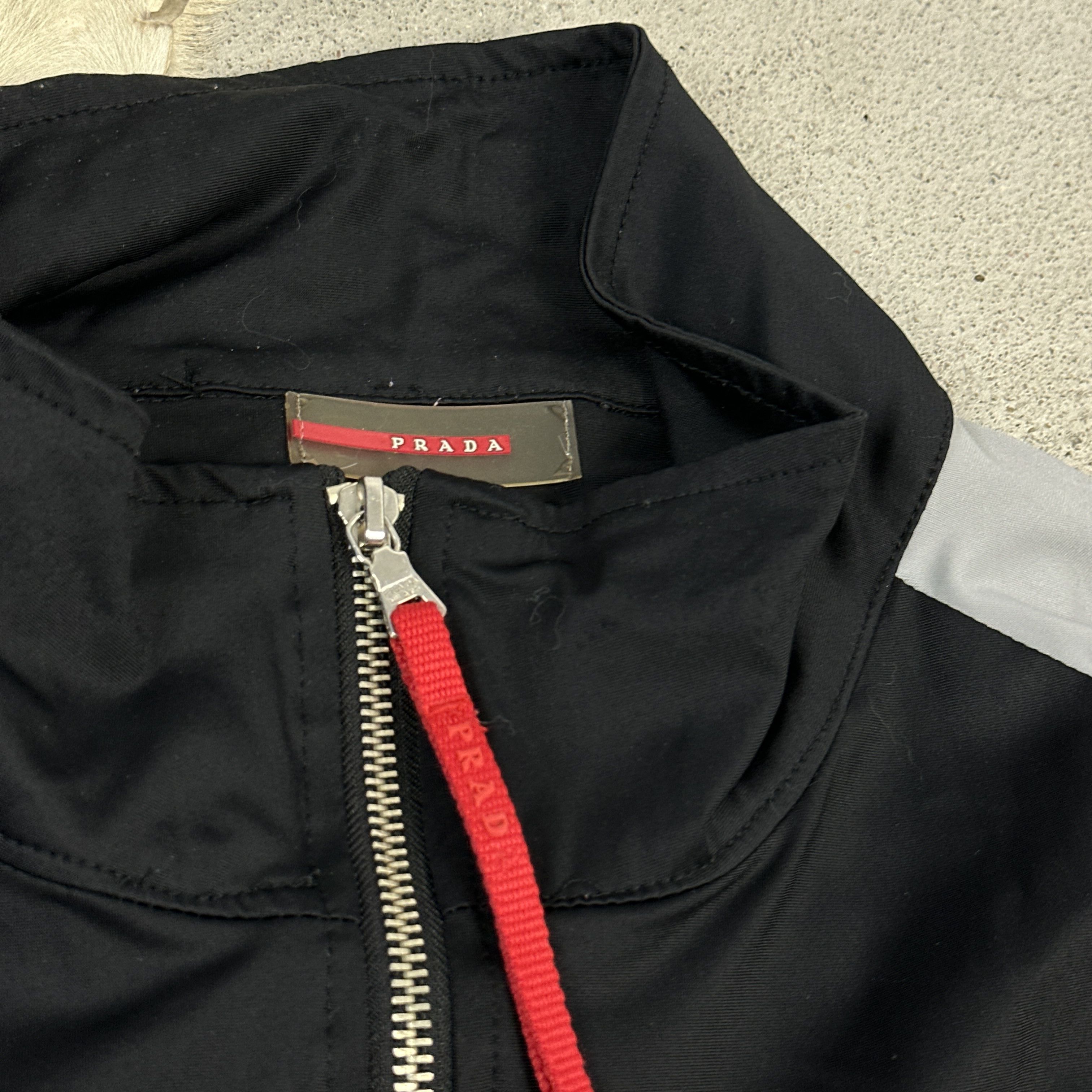 Prada × Vintage Vintage Old Money Preppy Prada Jacket Double Zip 00s Size US XL / EU 56 / 4 - 6 Thumbnail