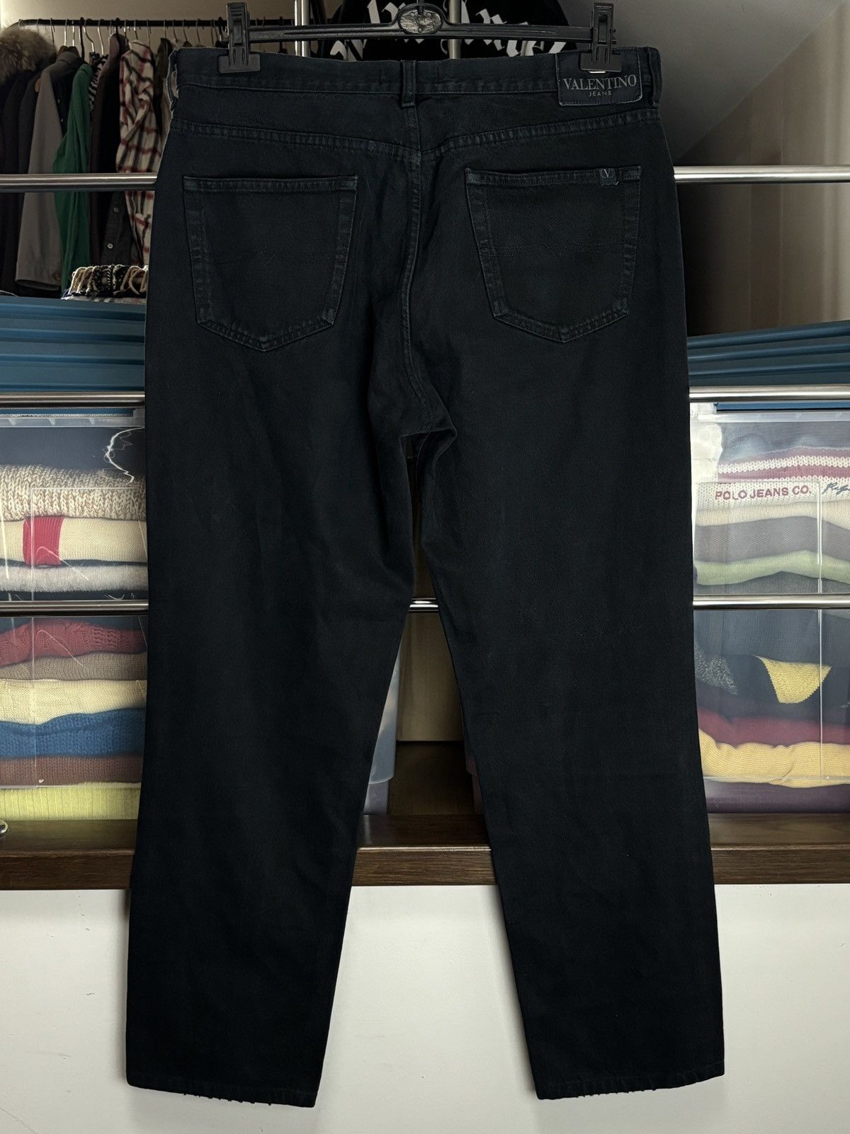 Valentino Valentino Jeans Straight Black Vintage Pants Size US 38 / EU 54 - 4 Thumbnail